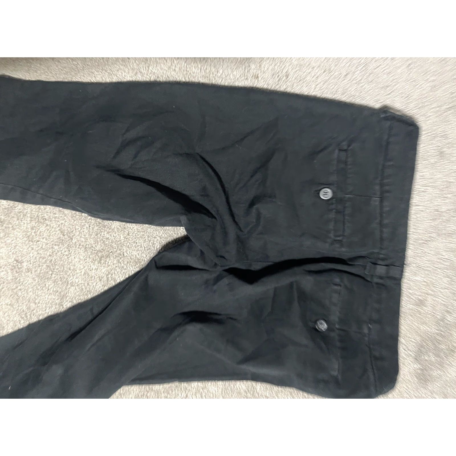 Gap Gap Pants Women Skinny Ankle Black Stretch 2A 2 Regular Denim Cotton Blend Zip Flat Front Inseam 25 in Women Mens? Size 26" / US 2 / IT 38 - 4 Thumbnail