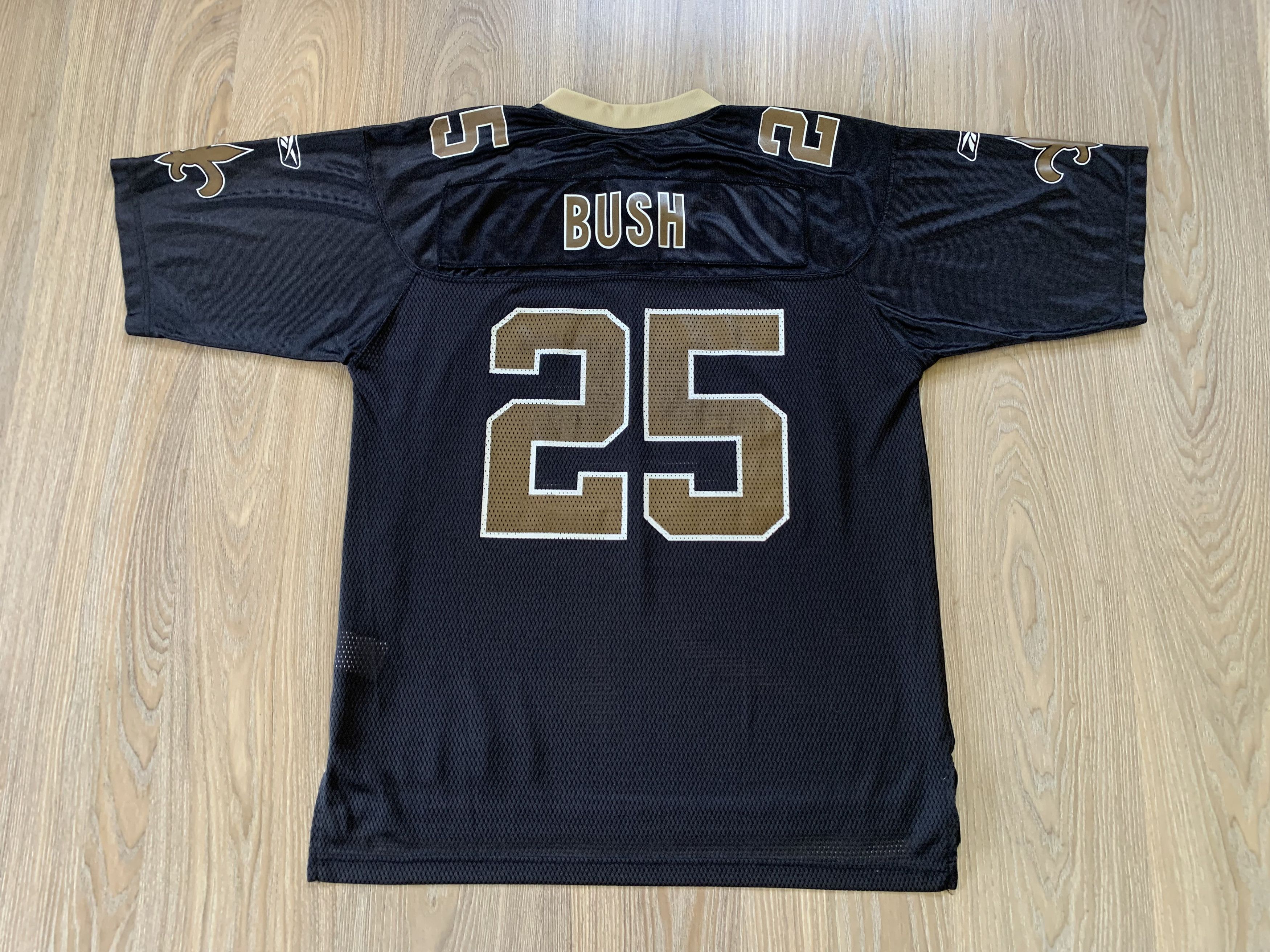 NFL × Reebok × Vintage Reebok New Orleans Saints Reggie Bush #25 Jersey Size US L / EU 52-54 / 3 - 2 Thumbnail