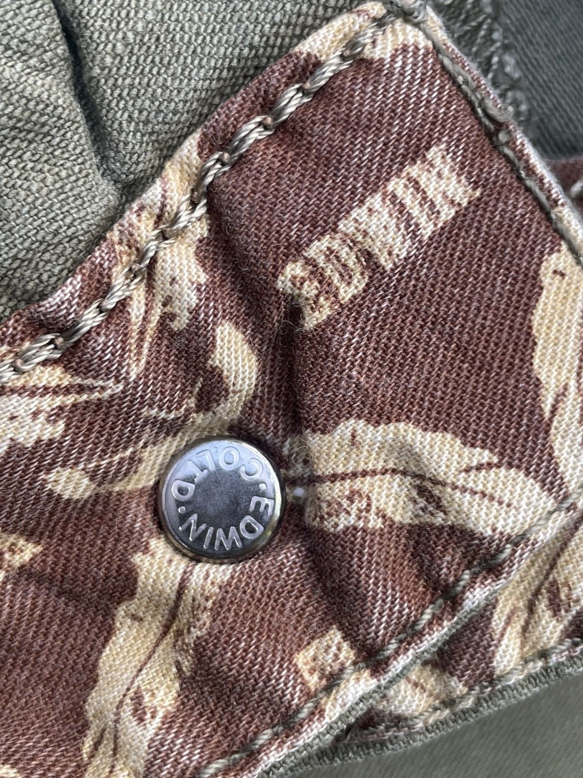 Edwin × Japanese Brand Edwin Narrow Cargo Pant Size US 34 / EU 50 - 18 Thumbnail