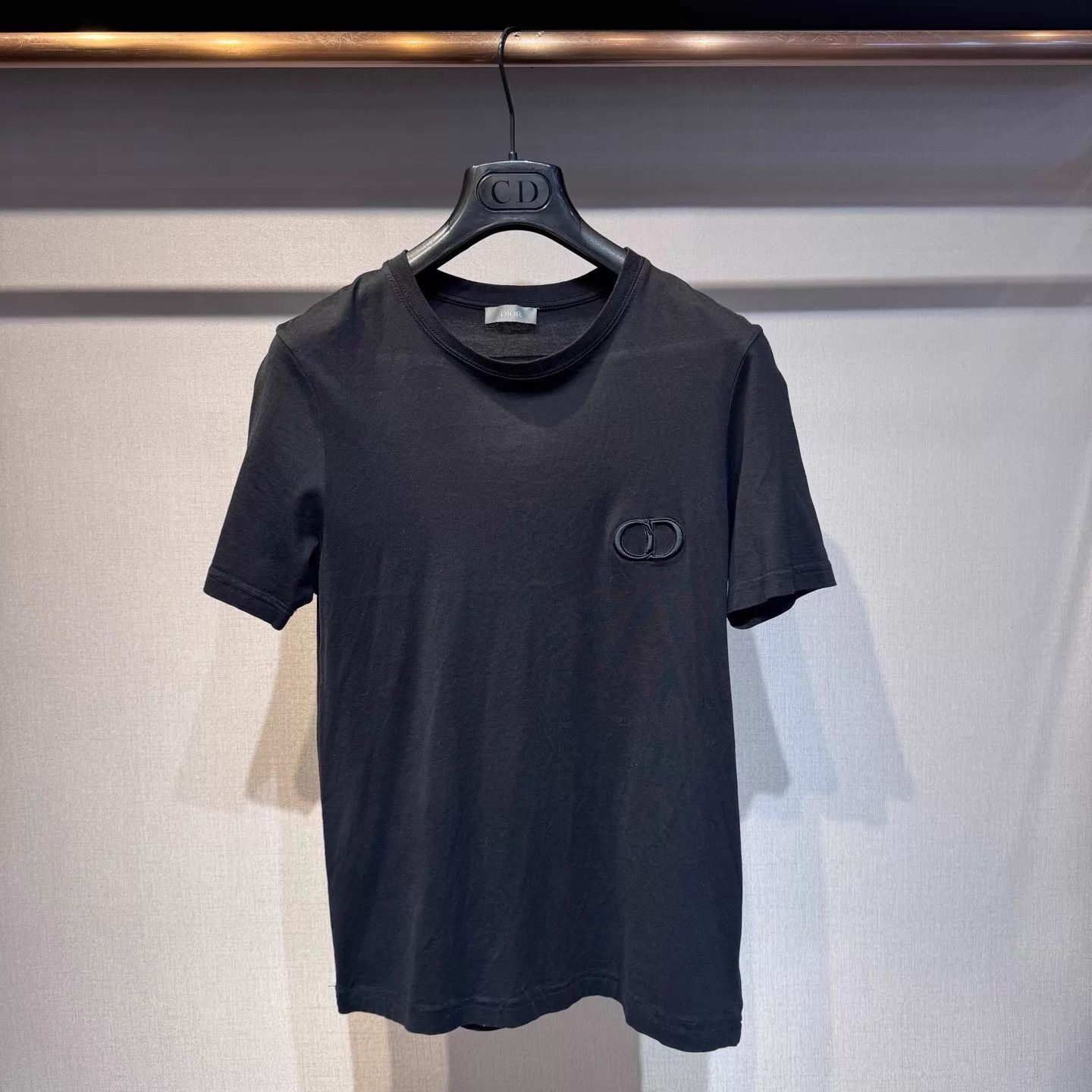 Dior Dior knit logo black short sleeve tee S new Size US S / EU 44-46 / 1 - 1 Thumbnail