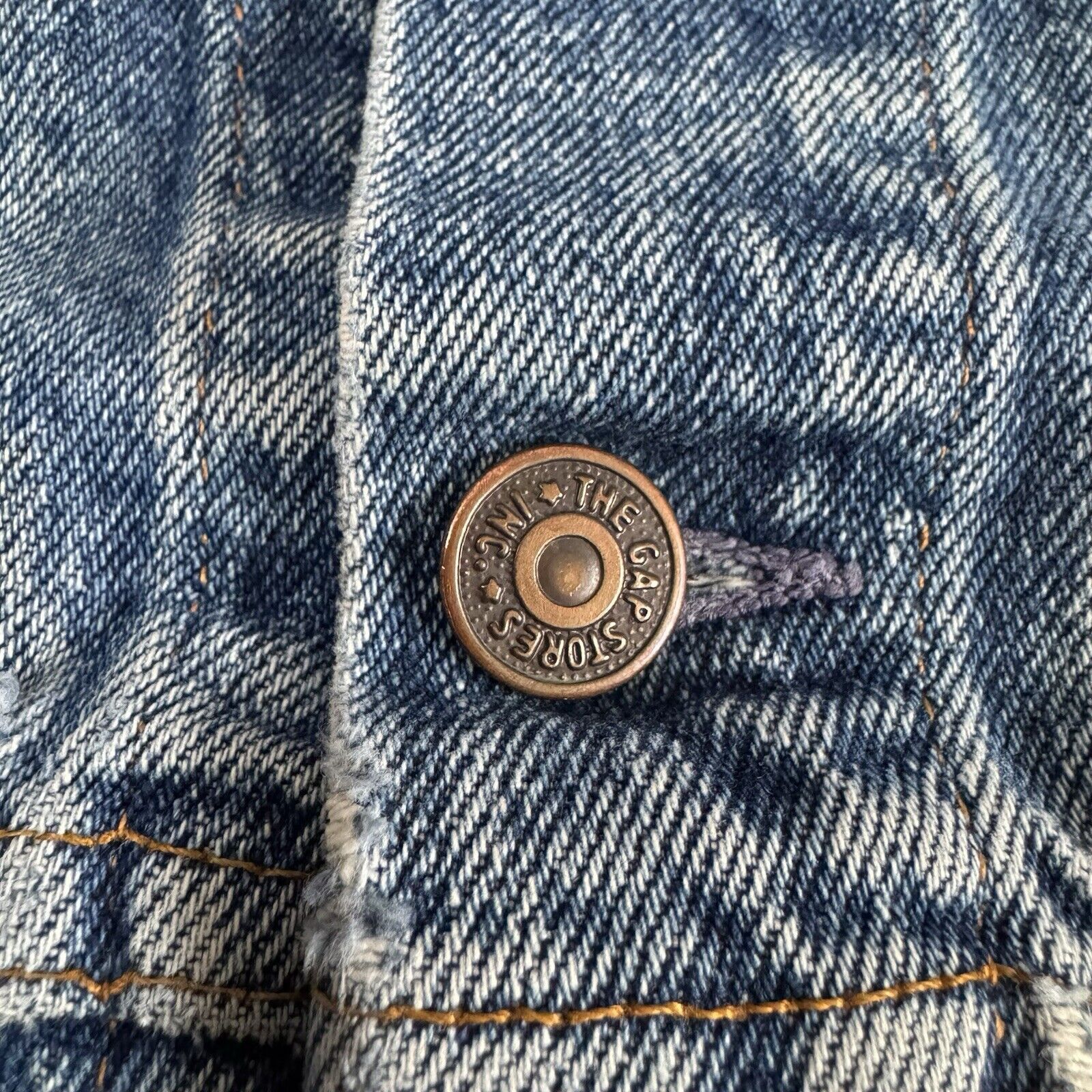 Gap Vintage GAP Pioneer Denim Jacket Size Small Size S / US 4 / IT 40 - 4 Thumbnail