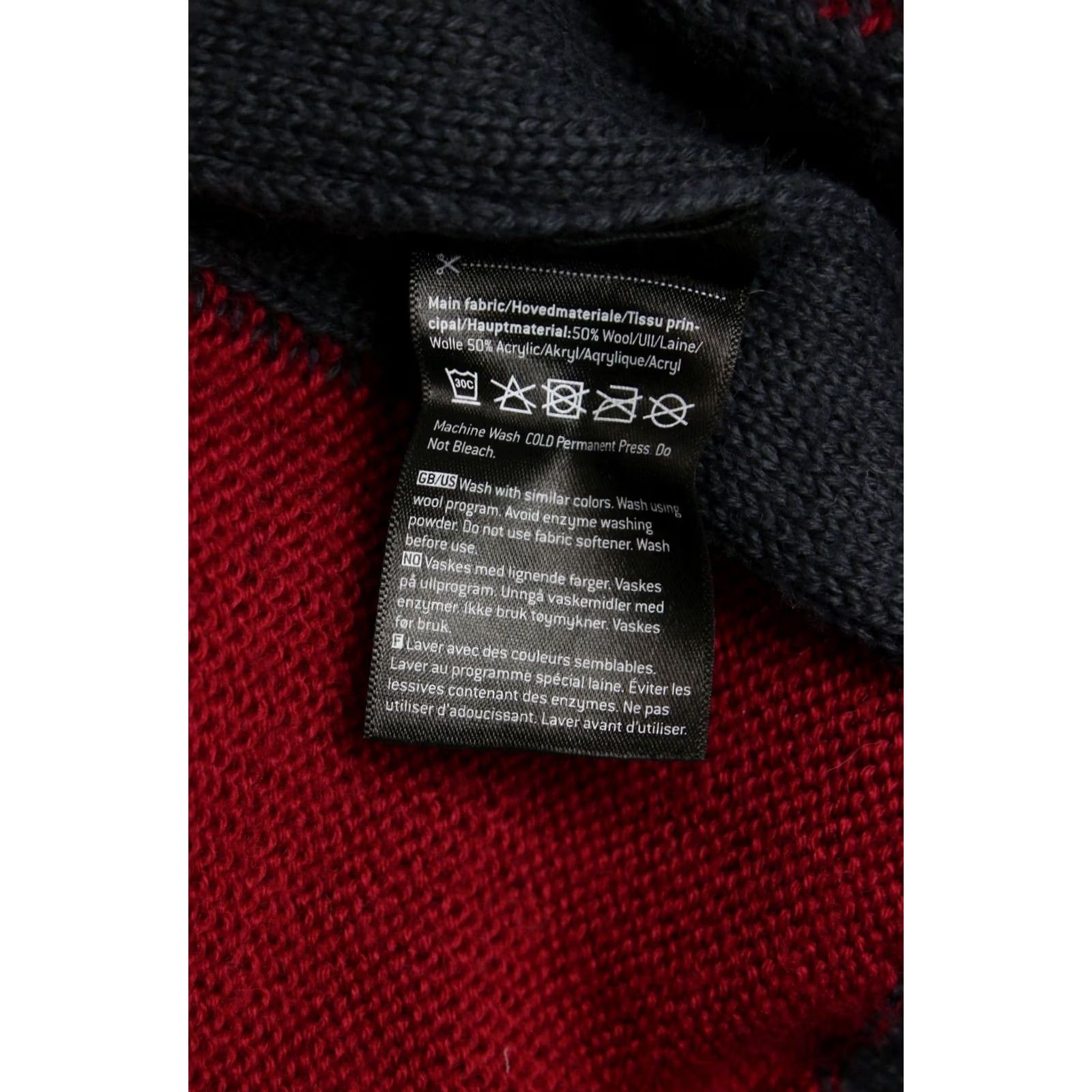 Vintage Kari Traa Jumper Women's MEDIUM Pullover Wool Blend Patterned Multicoloured Size M / US 6-8 / IT 42-44 - 6 Thumbnail