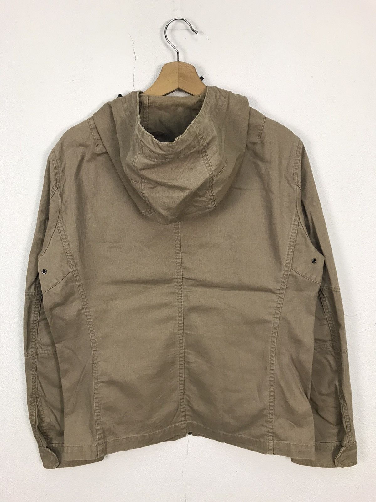 Japanese Brand × Uniqlo UNIQLO Original Military Garment Jacket Hoodie Size US L / EU 52-54 / 3 - 6 Thumbnail
