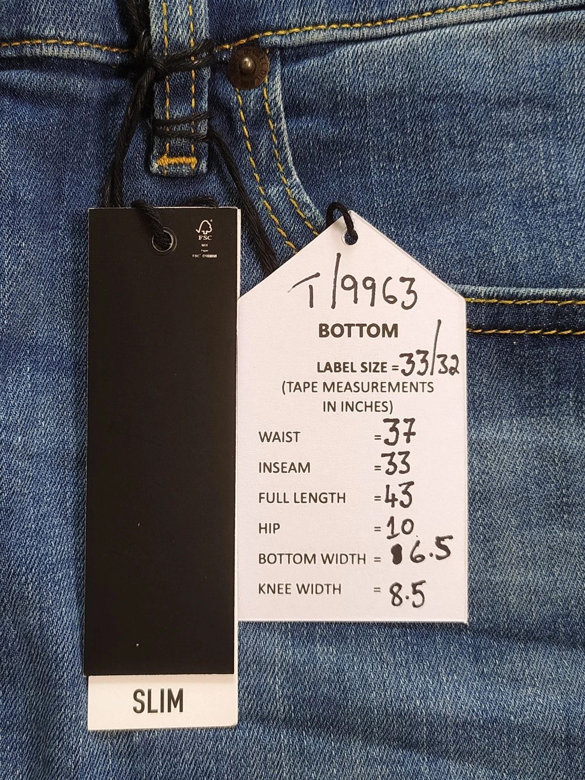 Diesel Diesel D-LUSTER L.32 MENS JEANS T/9963 Size US 33 - 6 Thumbnail