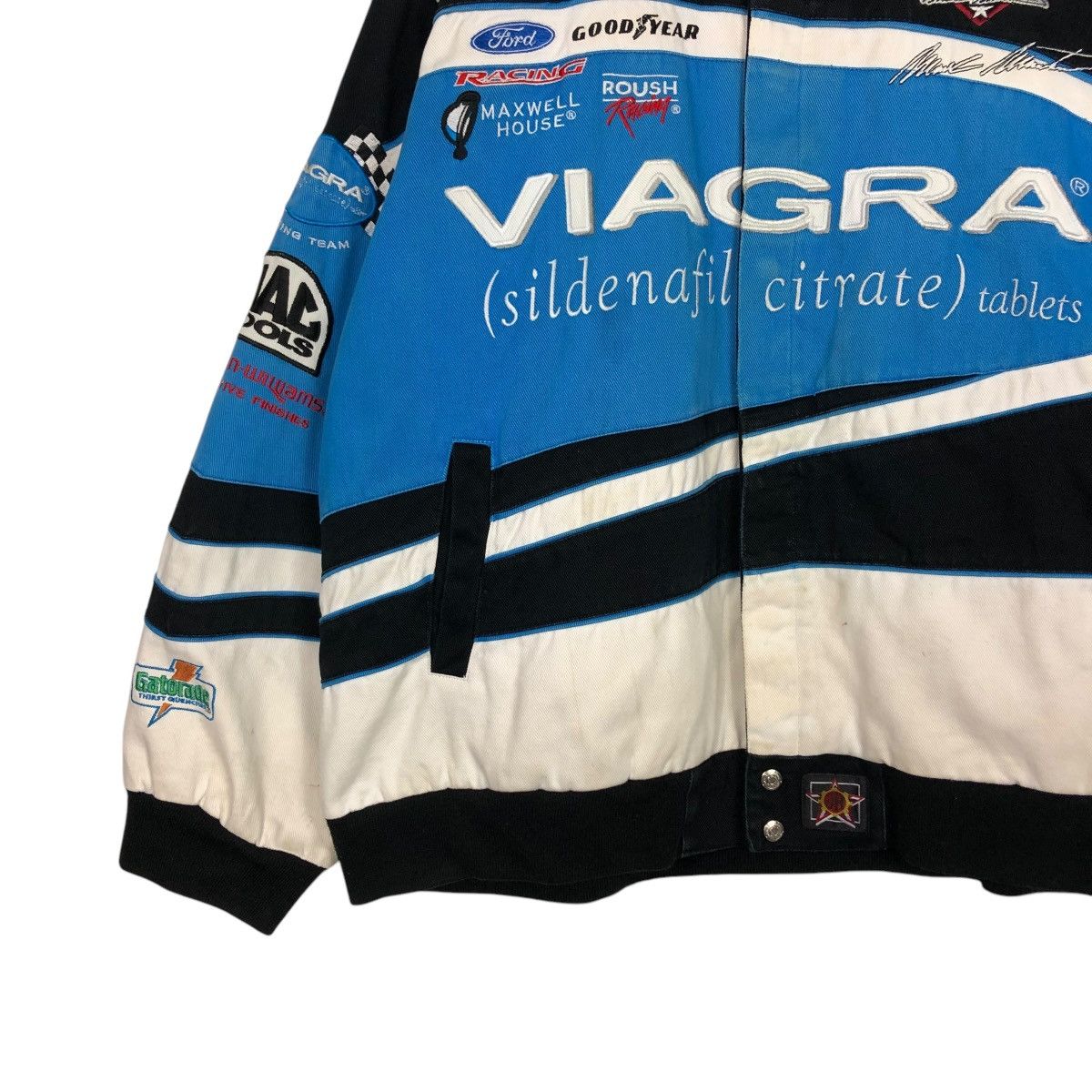 Jeff Hamilton 🔥JEFF HAMILTON OG MARK MARTIN’S VIAGRA KNICKS JACKET Size US XXL / EU 58 / 5 - 5 Thumbnail