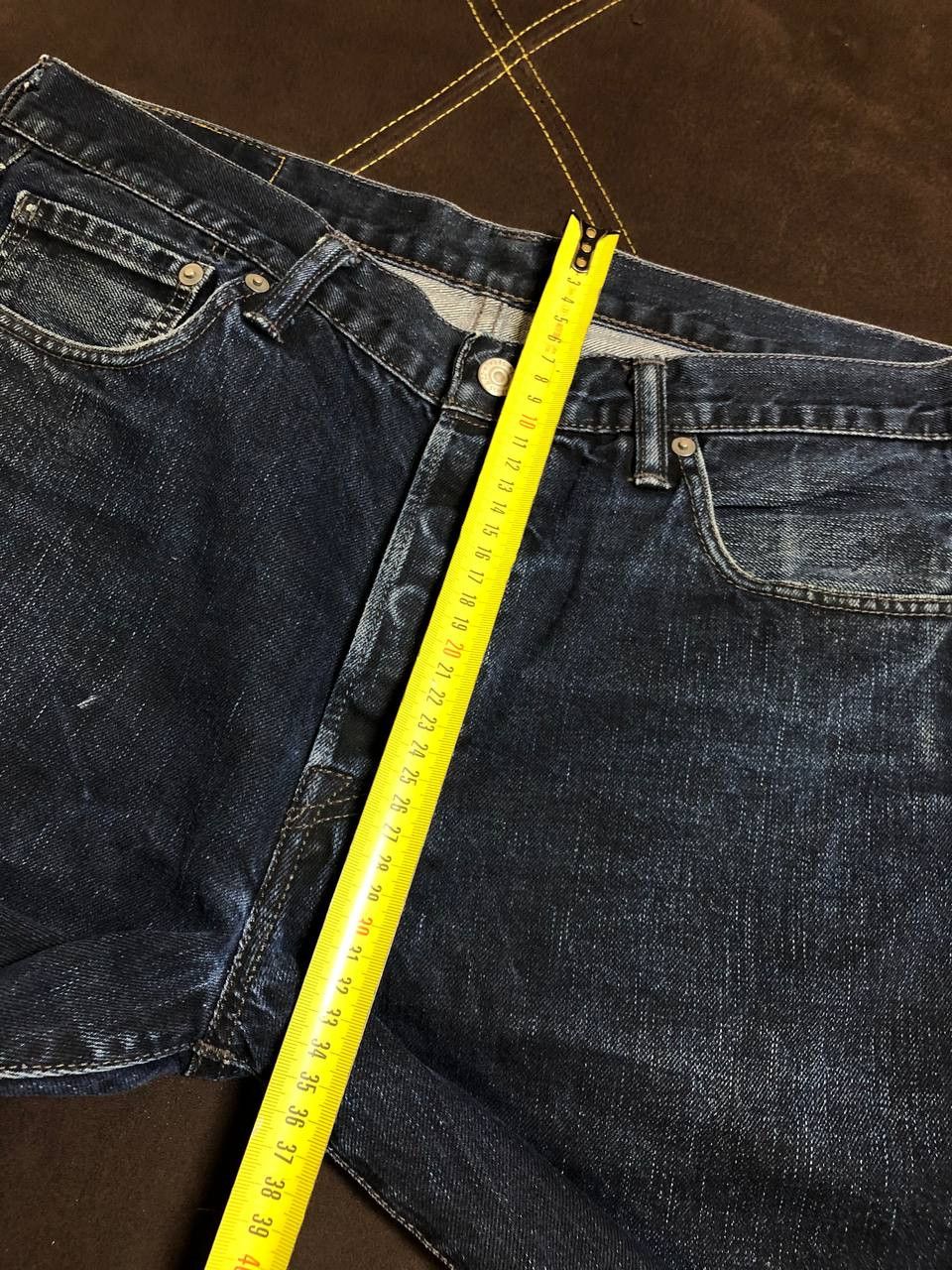 Levi's Vintage 501 Straight Leg Blue Denim Distressed shorts Size US 34 / EU 50 - 8 Thumbnail