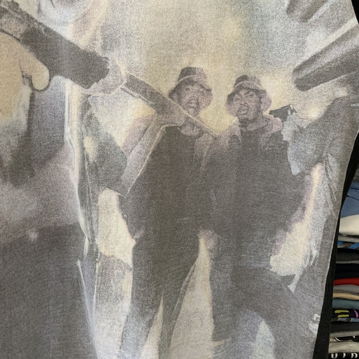 Rap Tees × Vintage VTG FULLPRINT RAP TEE Size US L / EU 52-54 / 3 - 3 Thumbnail