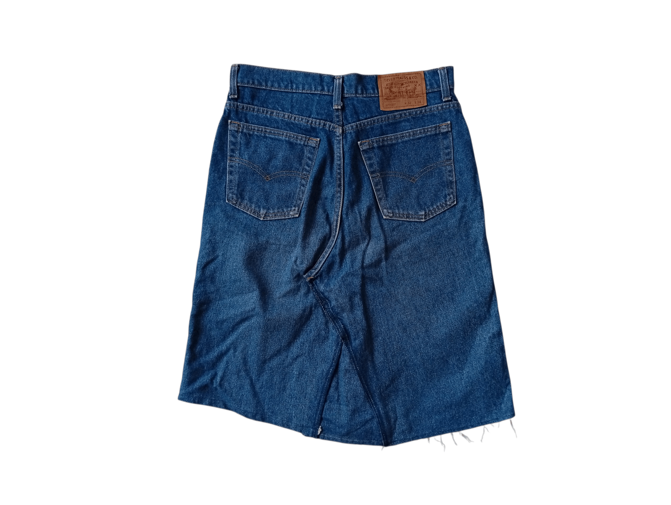 Levi's Vintage Levi's 510 rework skirt Size 29" - 4 Thumbnail