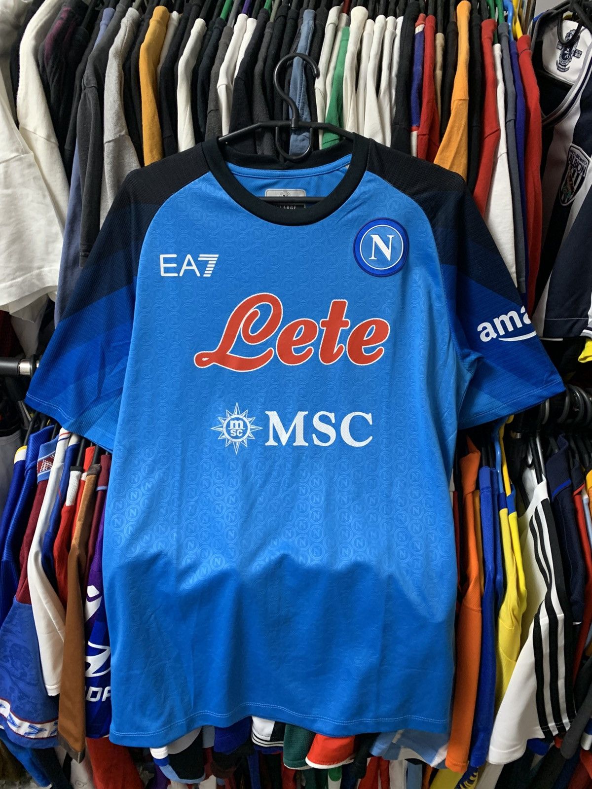 Emporio Armani 🔥EA7 NAPOLI 2022 2023 HOME #22 Di Lorenzo Soccer