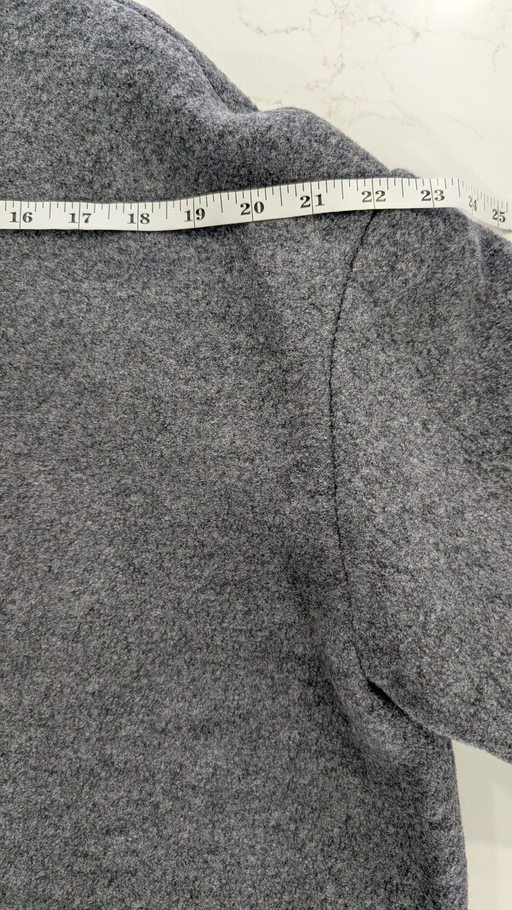 Other MARCELLA NYC Melanie Italian Wool Asymmetric Moto Coat Size L / US 10 / IT 46 - 12 Thumbnail