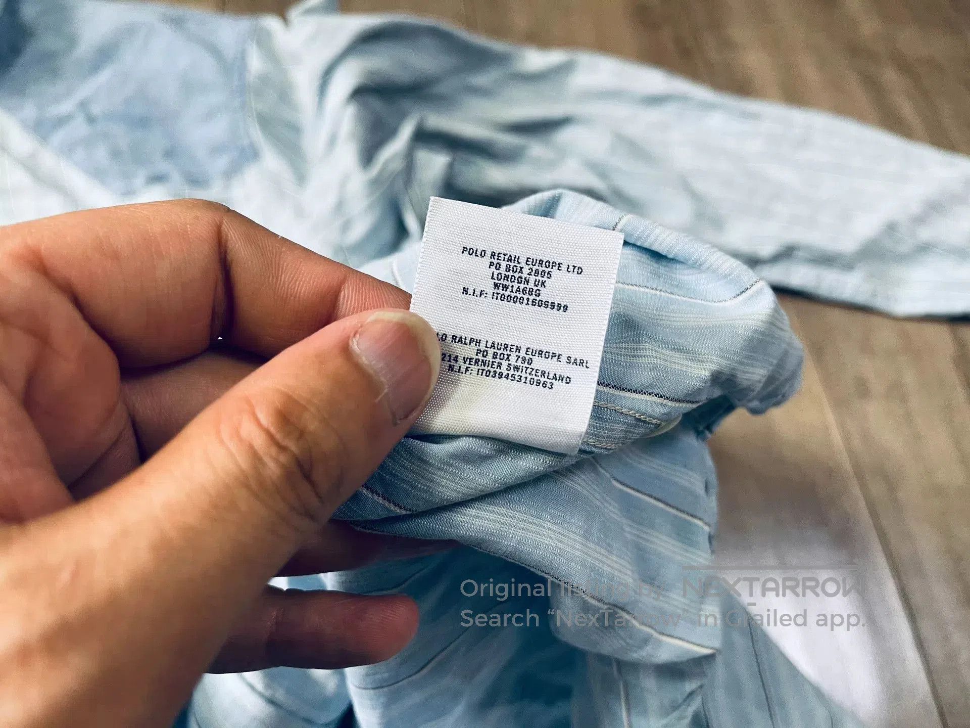 RRL Ralph Lauren RRL Turquoise Patchwork Indigo Shirt. Size US M / EU 48-50 / 2 - 5 Thumbnail