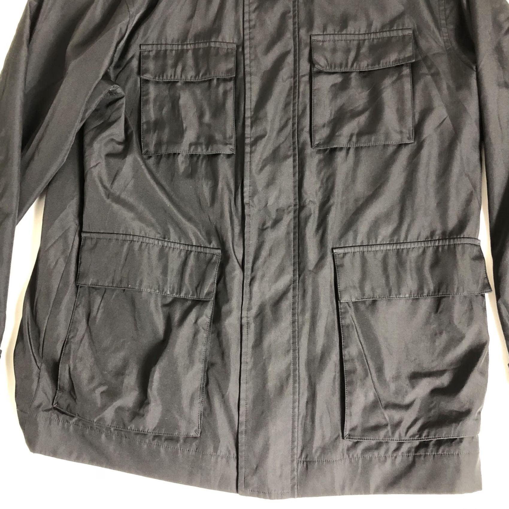 Merona Merona Jacket Men’s Size Medium Black Utility Full Zip G23 Size US M / EU 48-50 / 2 - 3 Thumbnail