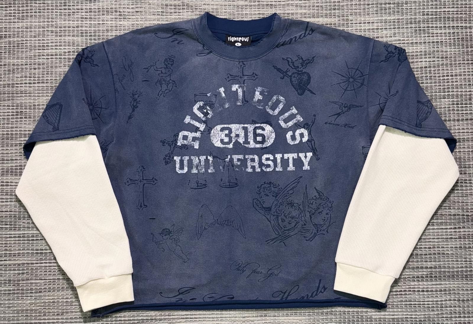 Other We Are Righteous University Thermal L/S | Grailed