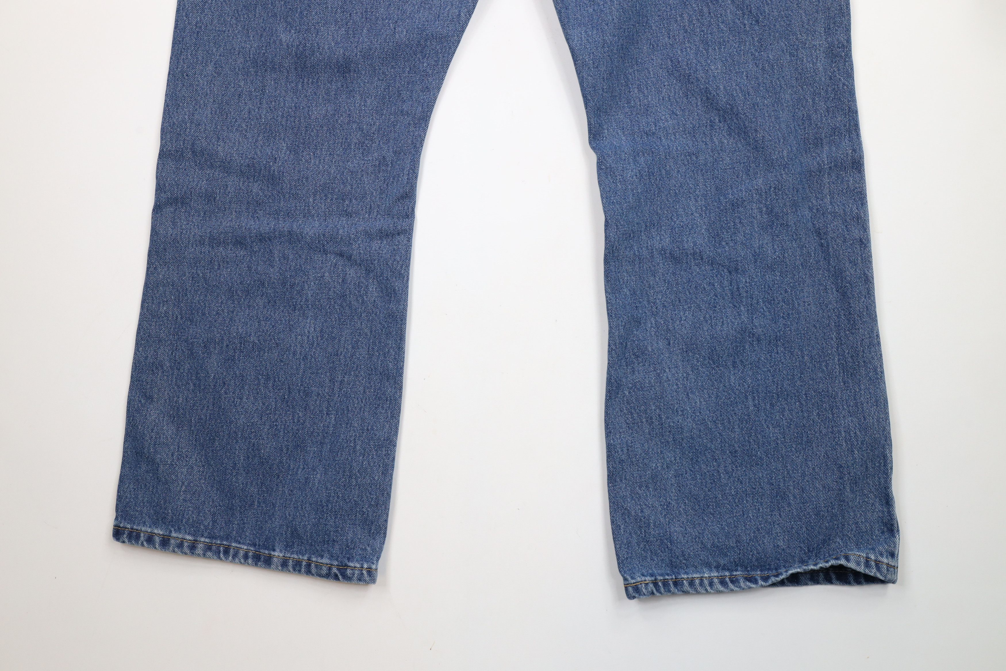 Levi's × Vintage Vintage Y2K Levis 517 Wide Leg Bootcut Western Denim Jeans Size US 42 / EU 58 - 11 Thumbnail