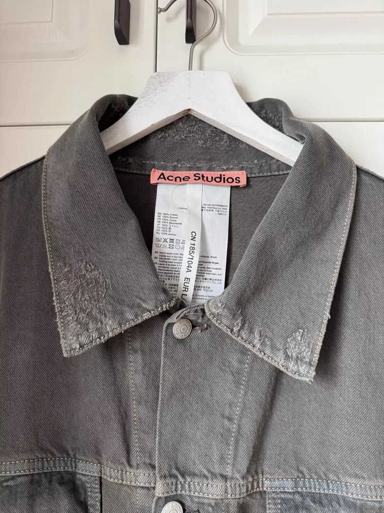Acne Studios acne studios Black denim jacket 2504-Nextarrow Size US L / EU 52-54 / 3 - 5 Thumbnail