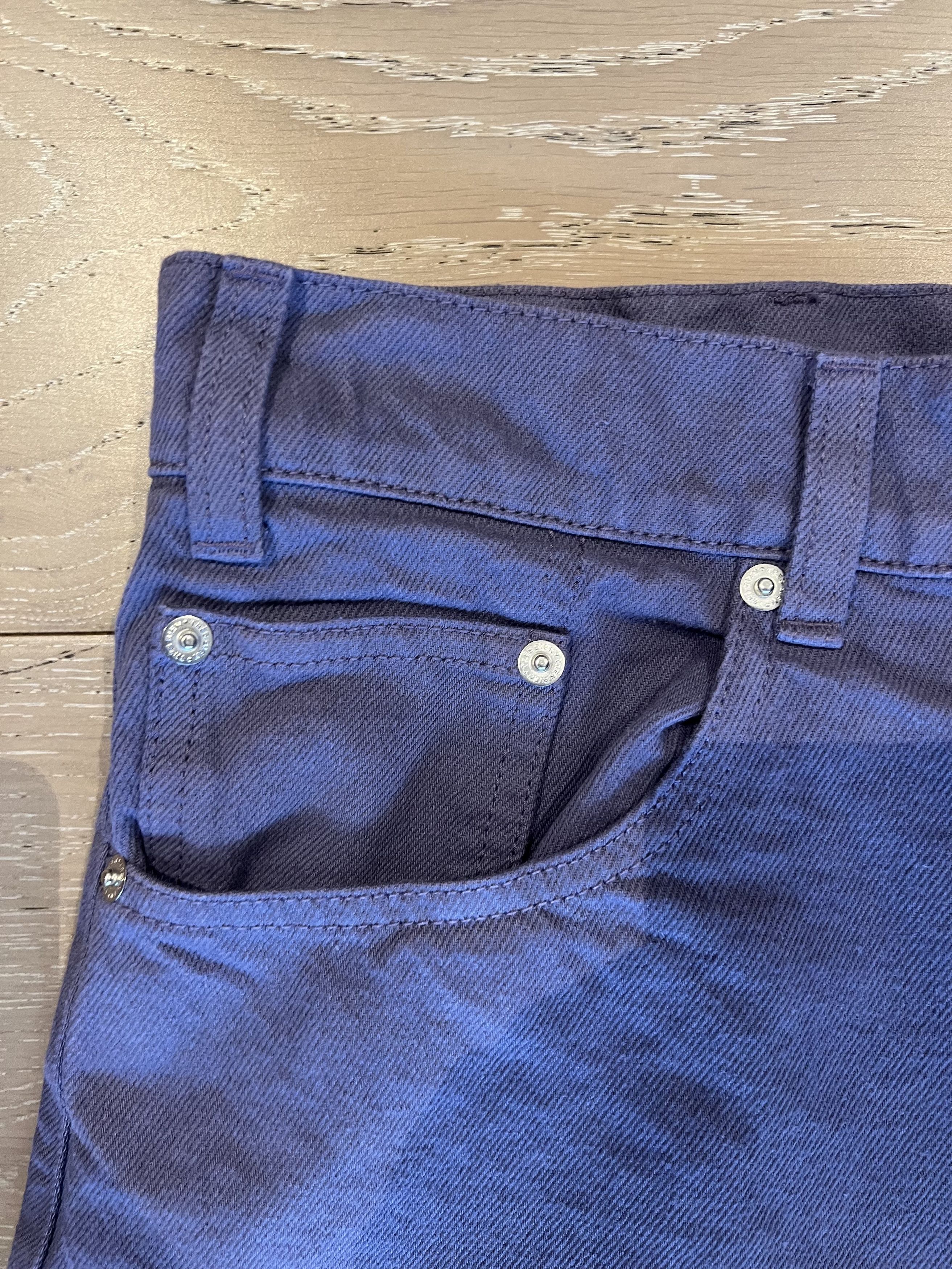 Tres Bien 💚 Très Bien Everywear Twisted 5 Pocket Work Pant Purple NEW Size US 32 / EU 48 - 13 Thumbnail