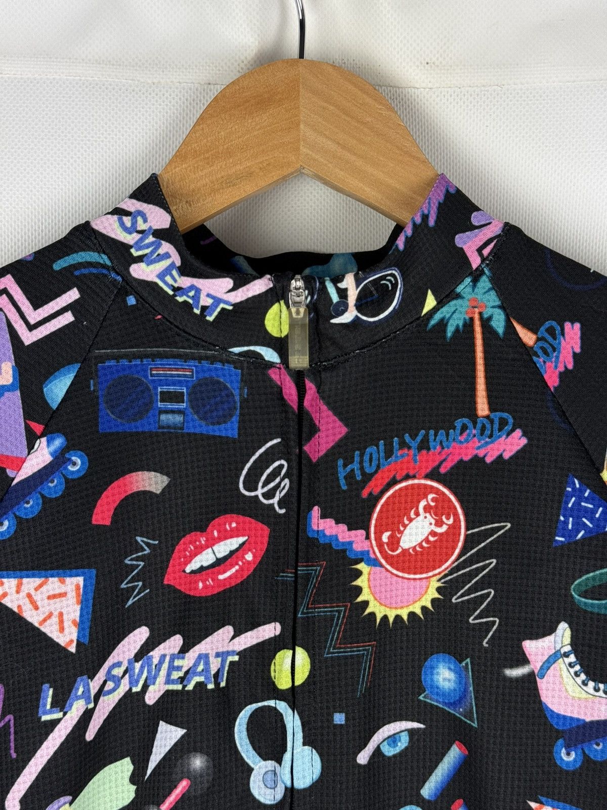 Rapha Castelli LA Sweat Overprinted MulticolorFull Zip Jersey Size US M / EU 48-50 / 2 - 8 Thumbnail