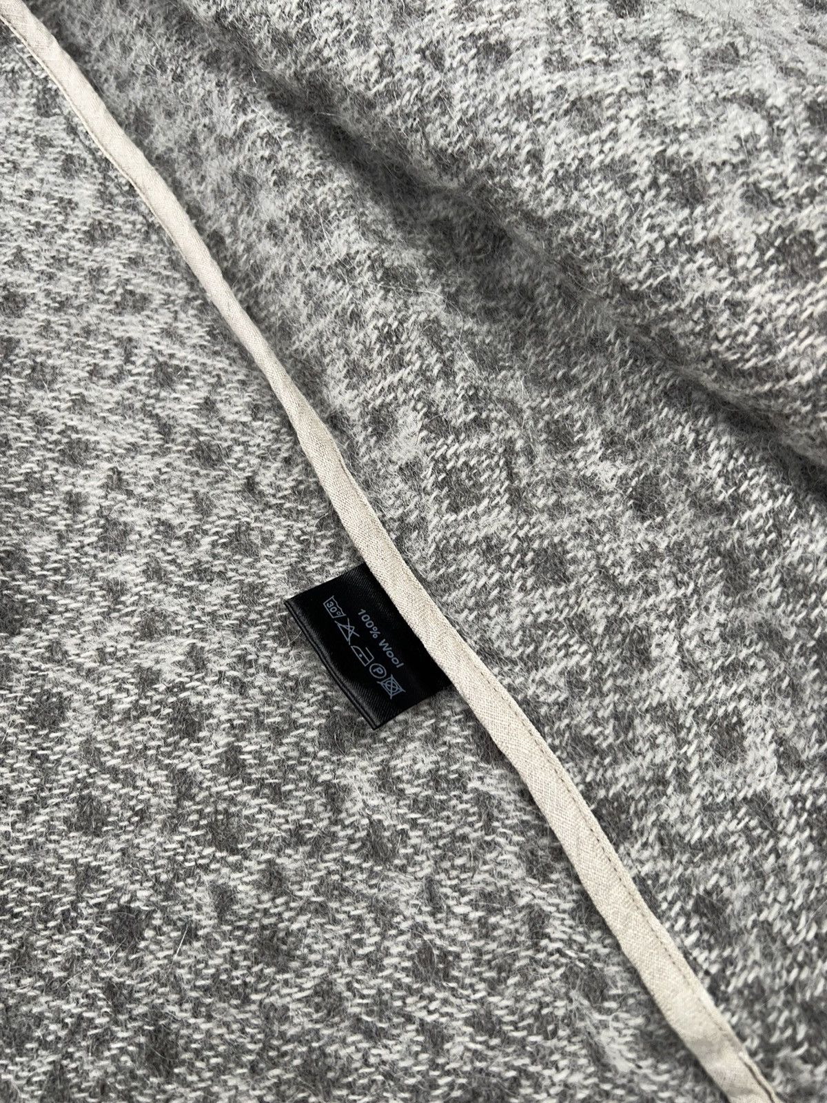 Other Grizas Wool Open Cardigan Cape Oversized Size L / US 10 / IT 46 - 10 Thumbnail