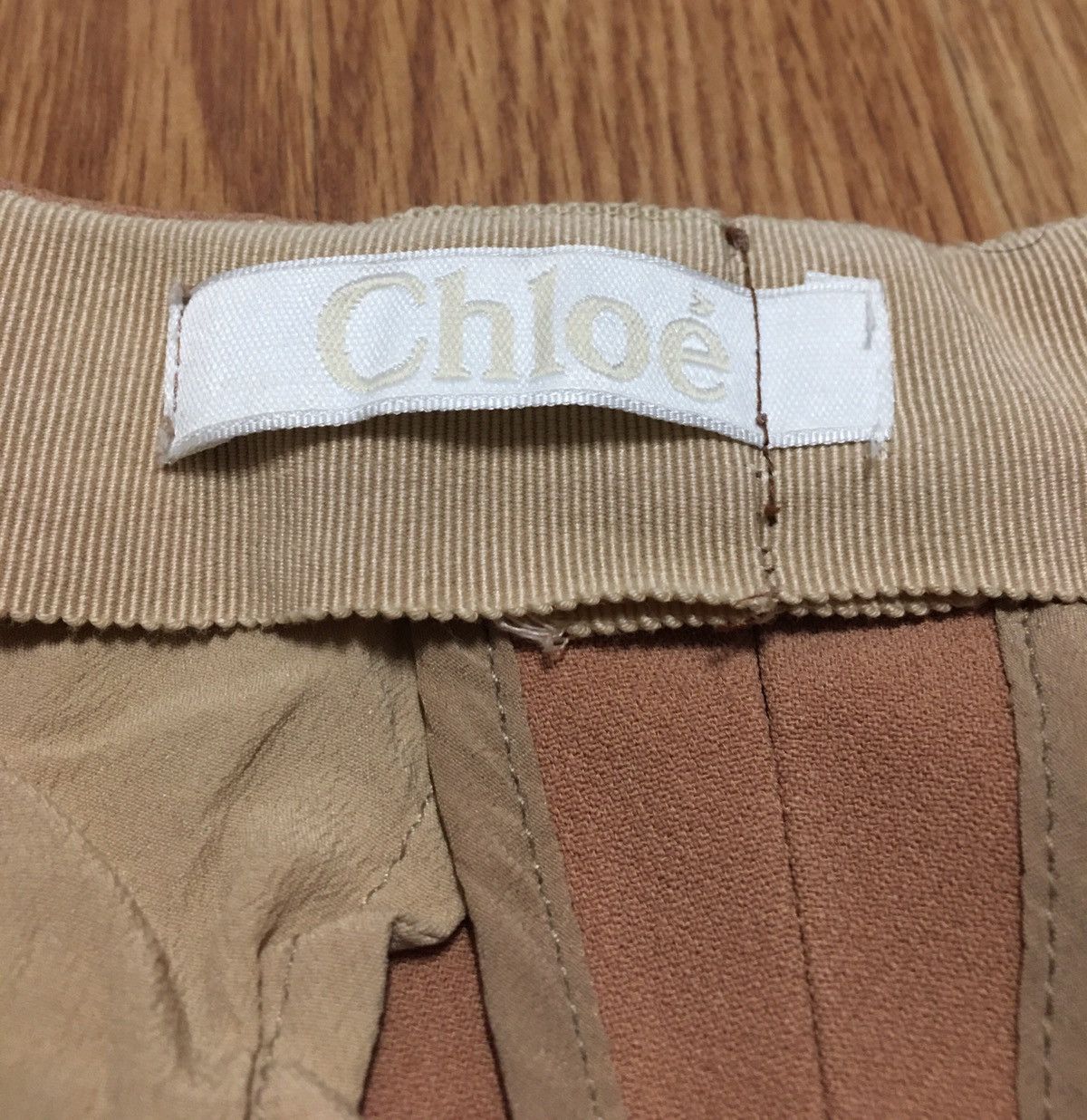 Chloe CHLOE Crepe Straight Trousers Pants Size EU 38 Size 27" / US 4 / IT 40 - 8 Thumbnail