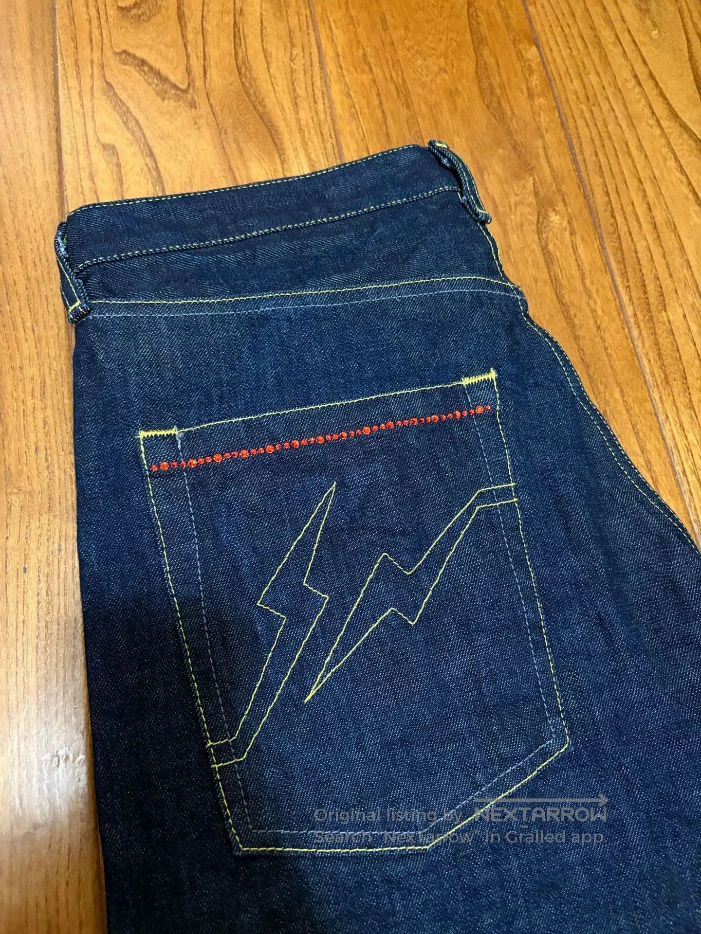 Levi's Levi's Fenom Disco Red Diamond Jeans. Size US 34 / EU 50 - 6 Thumbnail