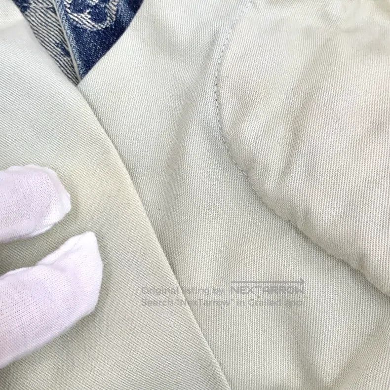 Louis Vuitton Louis Vuitton Nigo co-branded 22 blue logo full-print cott Size US 31 - 9 Thumbnail