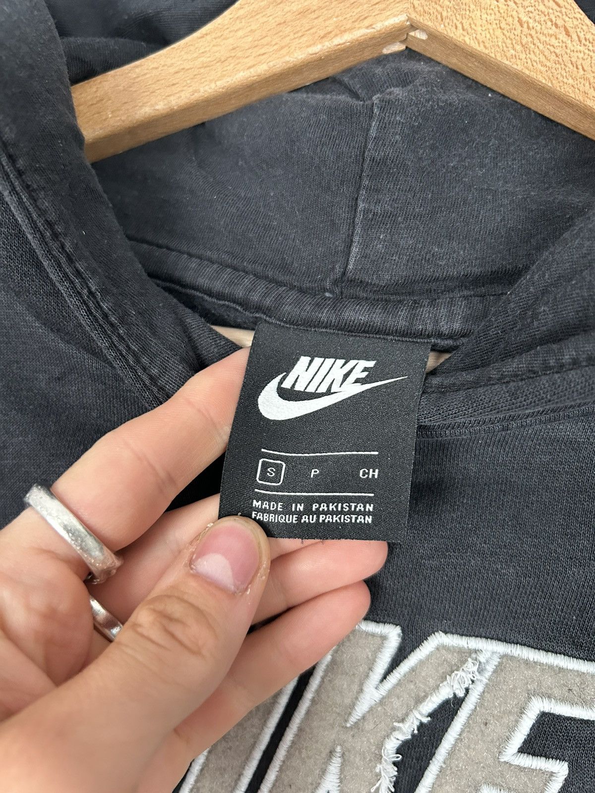 Nike Nike Boxy Hoodie Sweatshirt Logo Spellout Swoosh Size US S / EU 44-46 / 1 - 4 Thumbnail