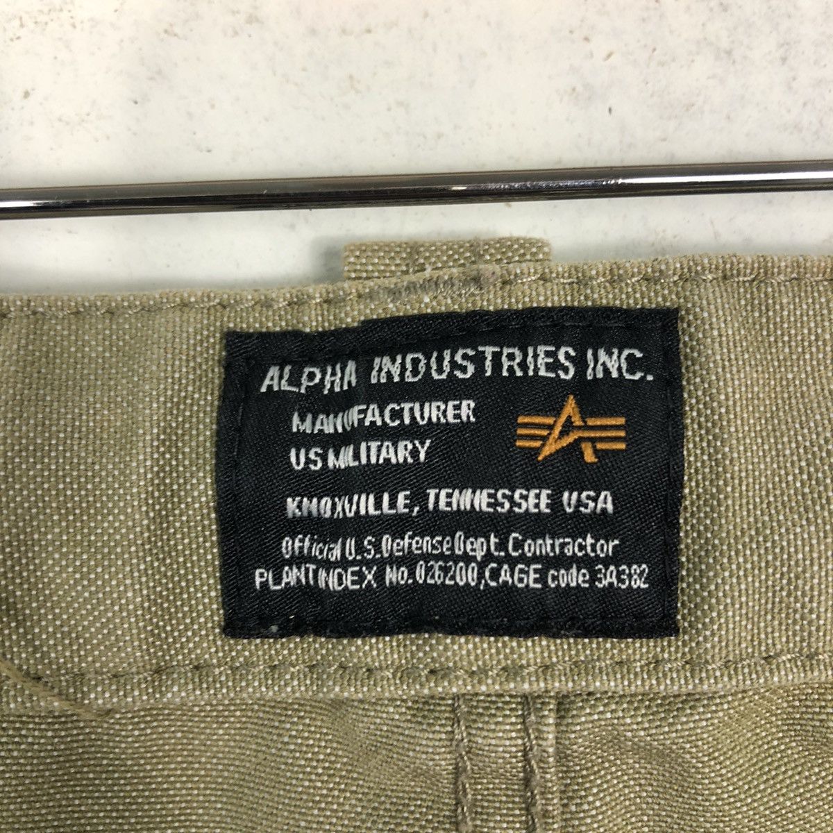 Alpha Industries 🔥Cropped Biker Pants Cargo Alpha Industries Pocket Bondage Size US 42 / EU 58 - 13 Thumbnail