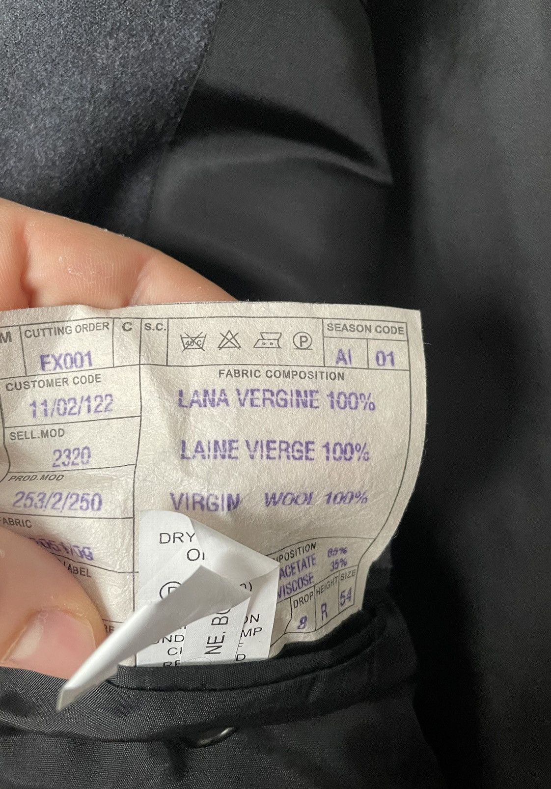 Guy Laroche × Vintage Guy Laroche wool suit Size 54R - 7 Thumbnail