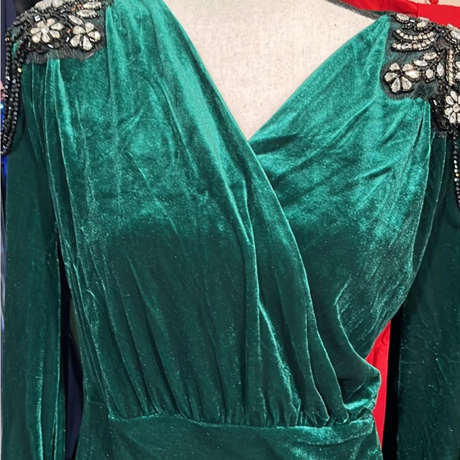 The Unbranded Brand Wicked emerald green wickedly design Size S / US 4 / IT 40 - 1 Thumbnail