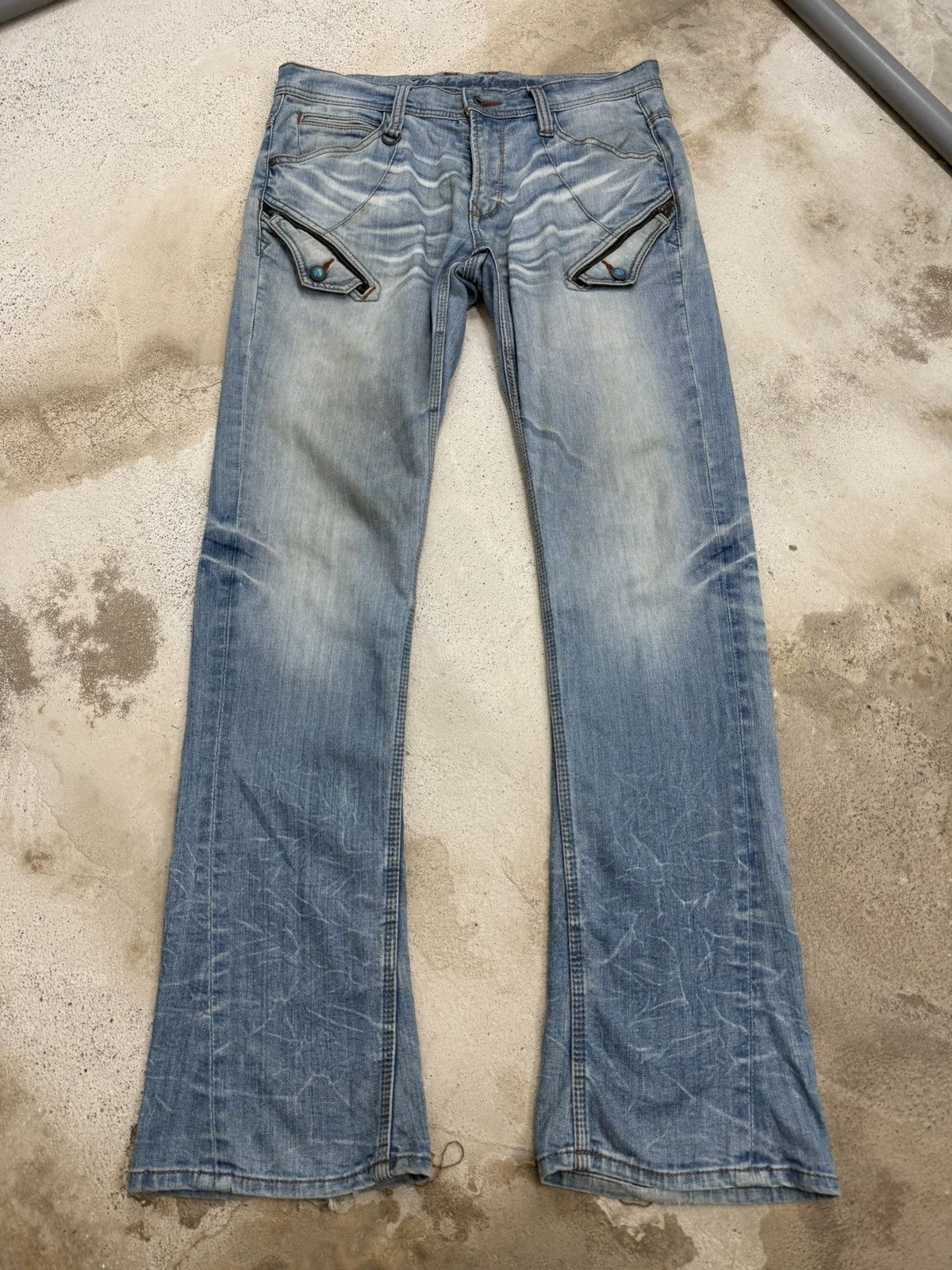 Nicole Club For Men Flare Rusty Light Soft Denim