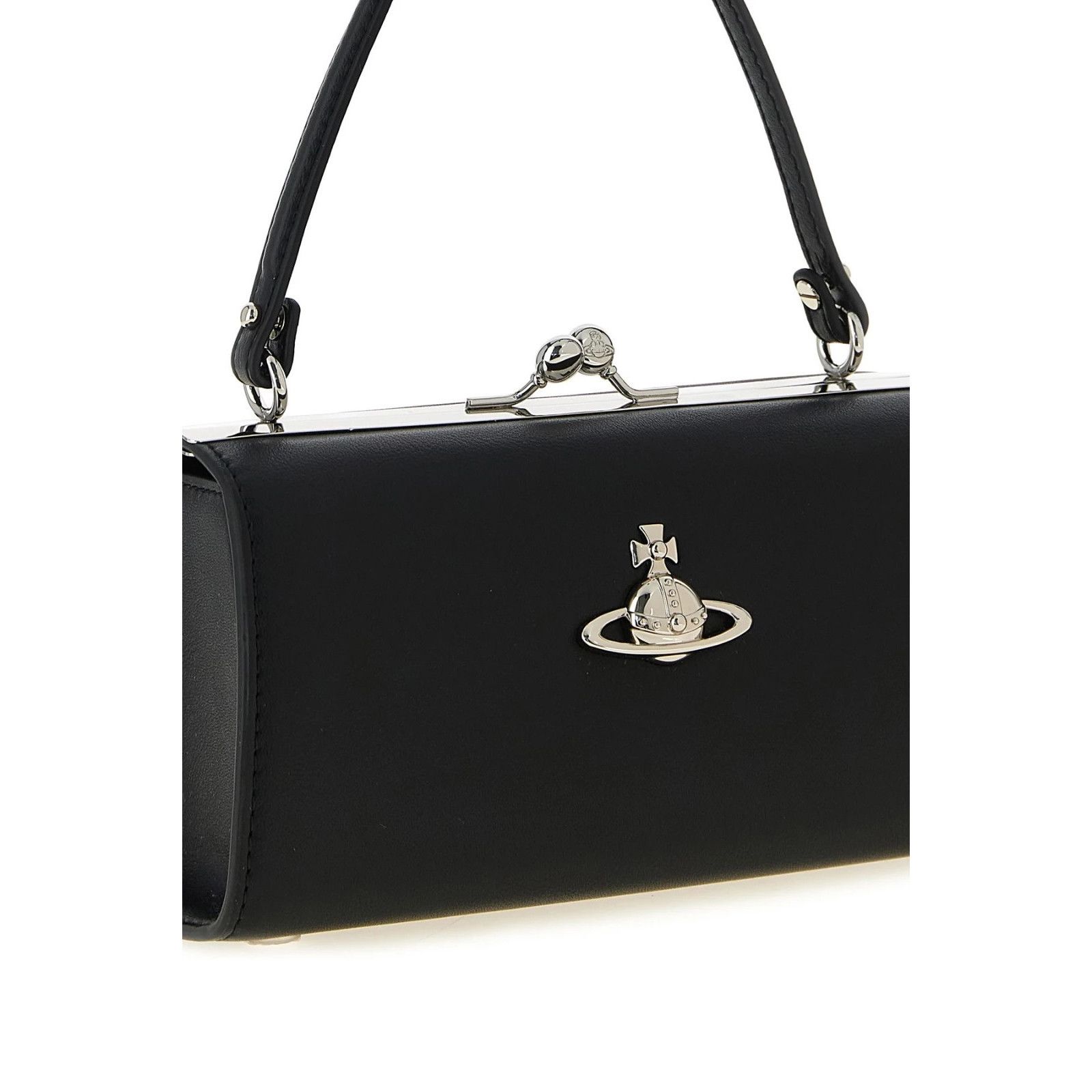 Vivienne Westwood VIVIENNE WESTWOOD Doll XL Black Handbag New & Authentic Size ONE SIZE - 3 Thumbnail