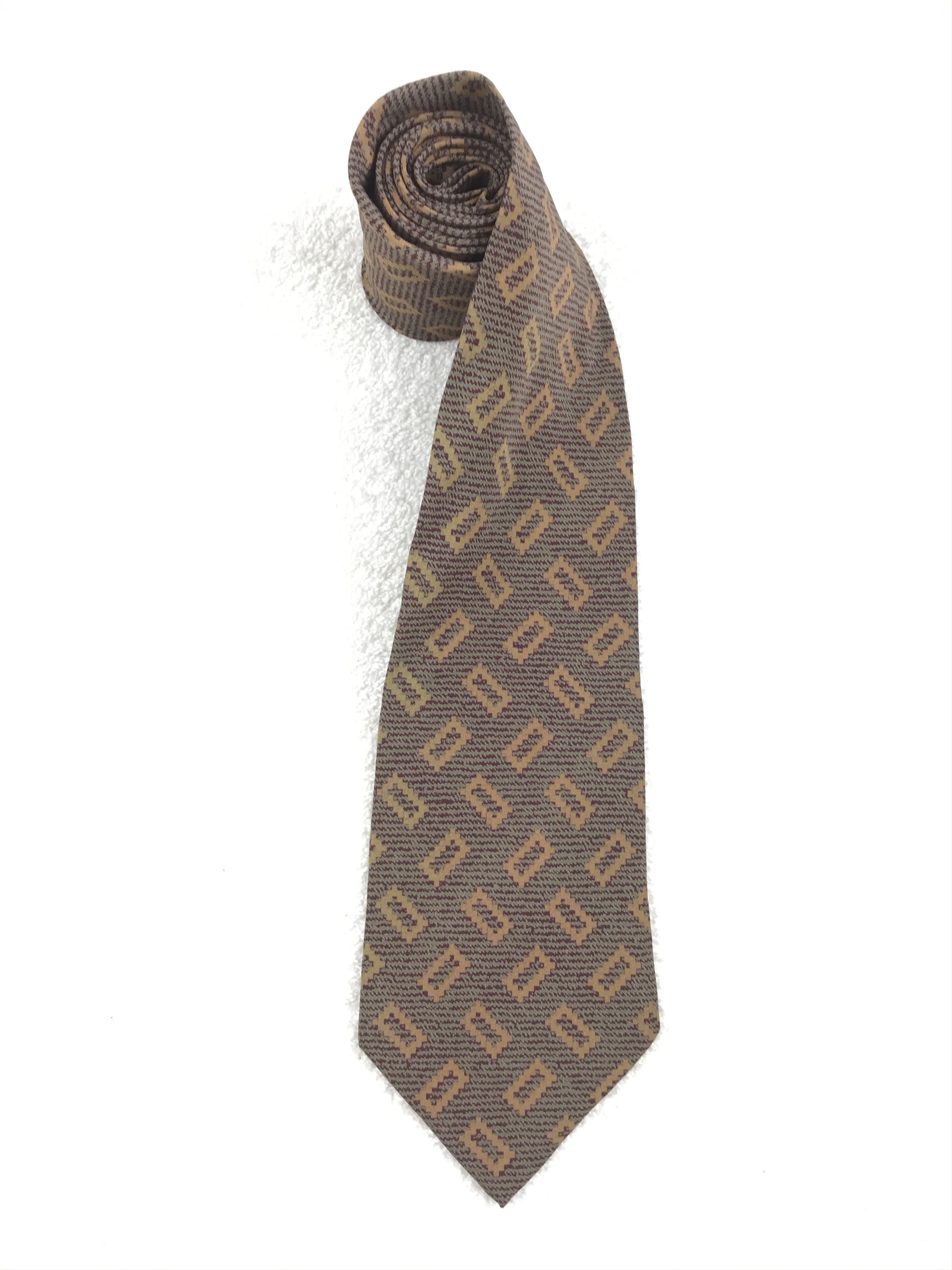 Emporio Armani × Vintage Vintage Emporio Armani Silk Necktie Size ONE SIZE - 2 Thumbnail