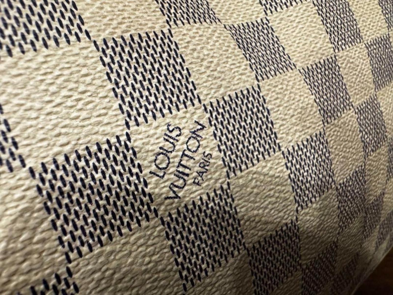 Louis Vuitton Louis Vuitton - Damier Azur Speedy 30 Handbag Size ONE SIZE - 6 Thumbnail