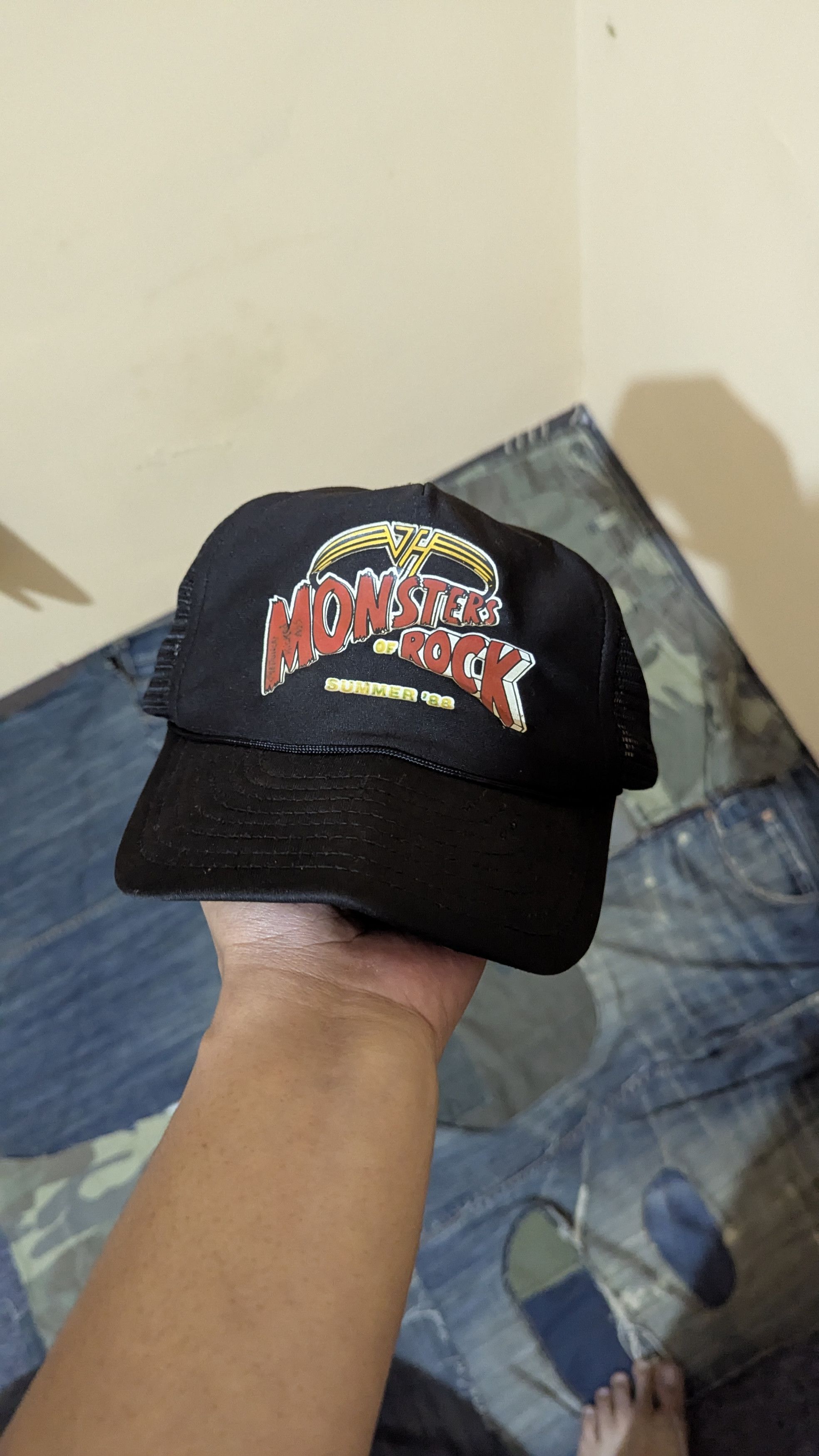 Vintage Summer 88 Monsters of rock Van Halen metallica