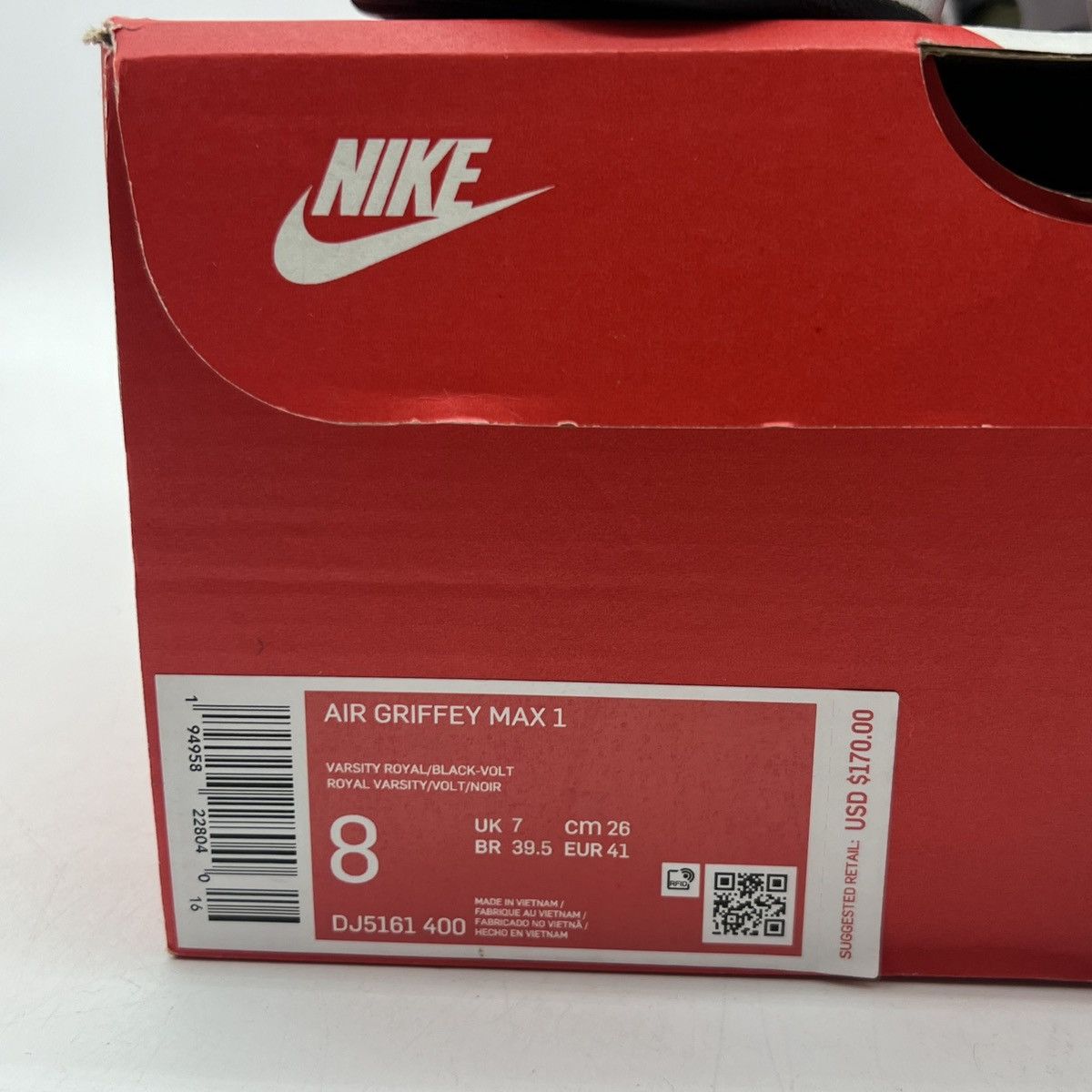 Nike Nike air Griffey max 1 varsity Royal Size US 8 / EU 41 - 6 Thumbnail
