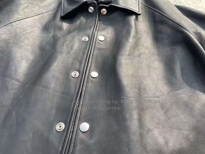 Schott Schott Sheepskin leather coach jacket Size US XXL / EU 58 / 5 - 2 Thumbnail