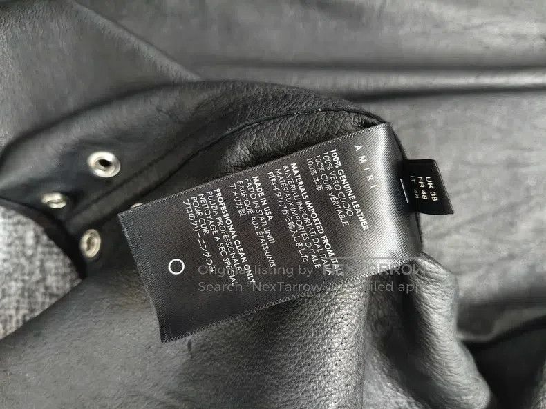 Other Amiri Original leather plaid shirt Size US M / EU 48-50 / 2 - 4 Thumbnail