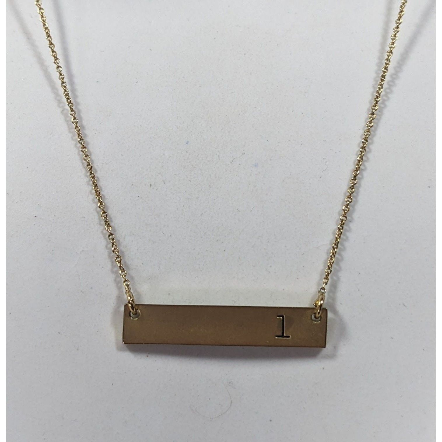 Other Simple Elegant Letter L Initial Gold Tone Pendant Necklace Size ONE SIZE - 7 Thumbnail