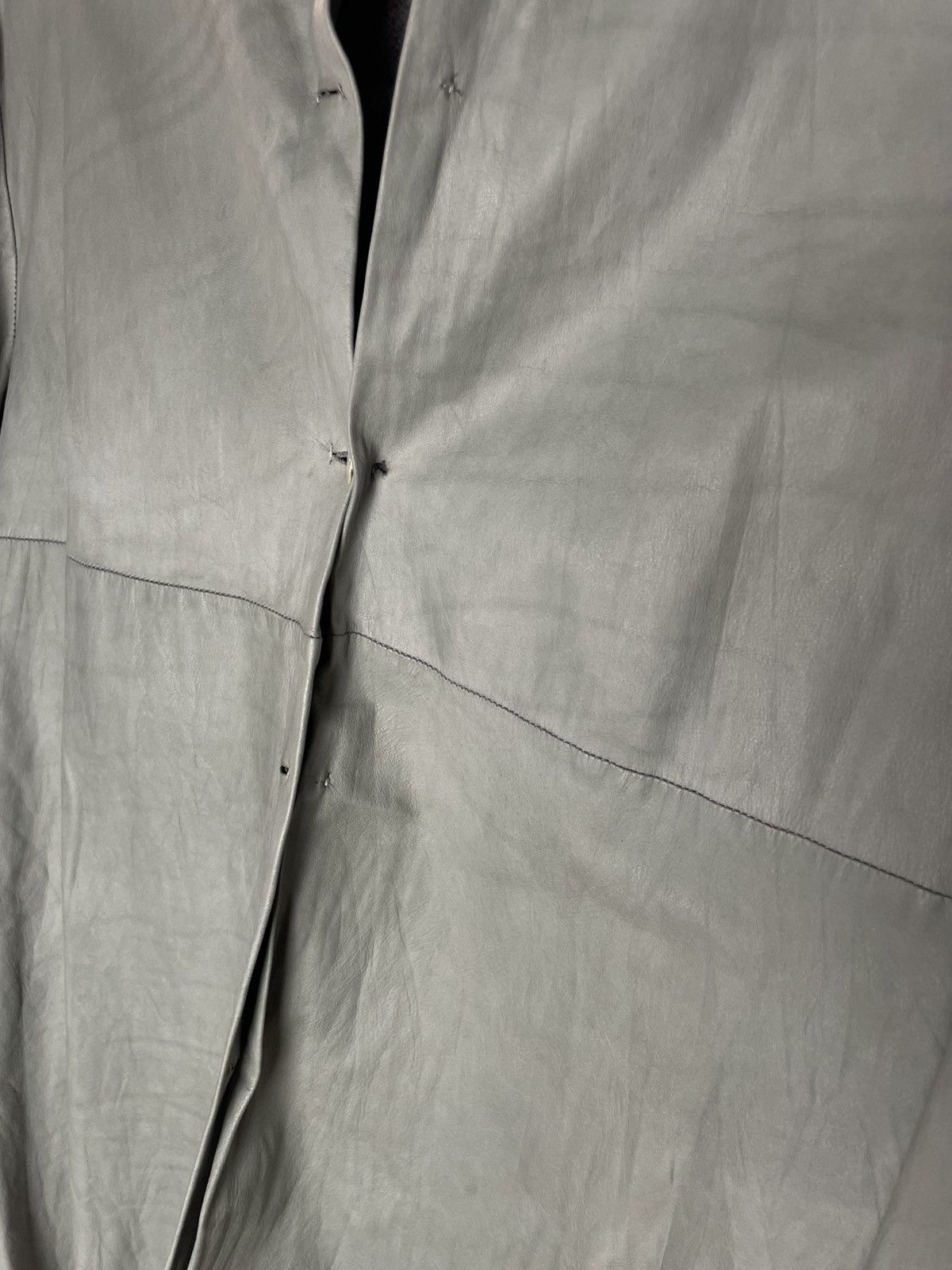 Ma+ M.A.+ Leather Button Shirt Maurizio Amadei Size US M / EU 48-50 / 2 - 19 Thumbnail