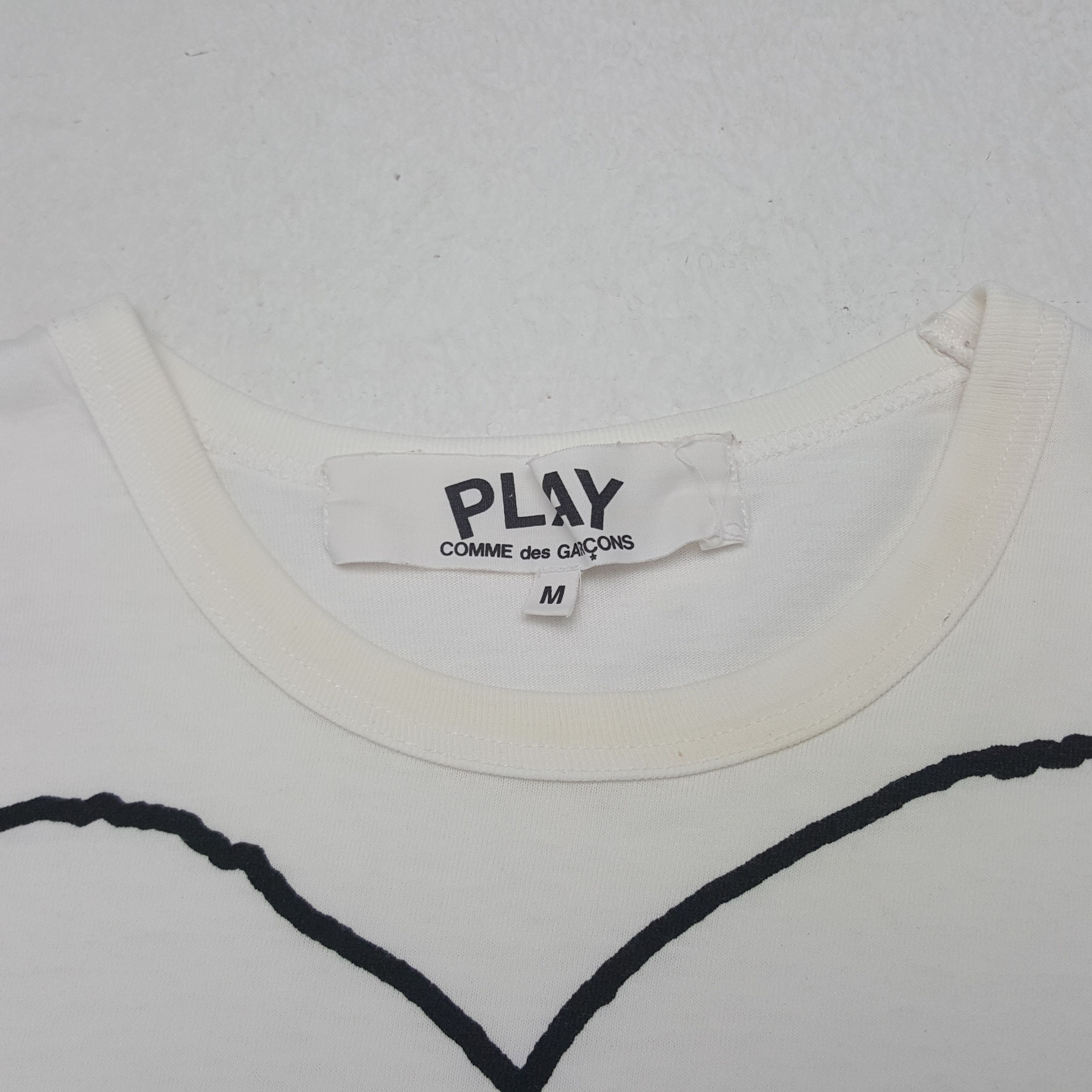 Comme des Garcons × Comme des Garcons PLAY × Vintage Vintage Play Comme des Garcons Tshirt Size US M / EU 48-50 / 2 - 4 Thumbnail