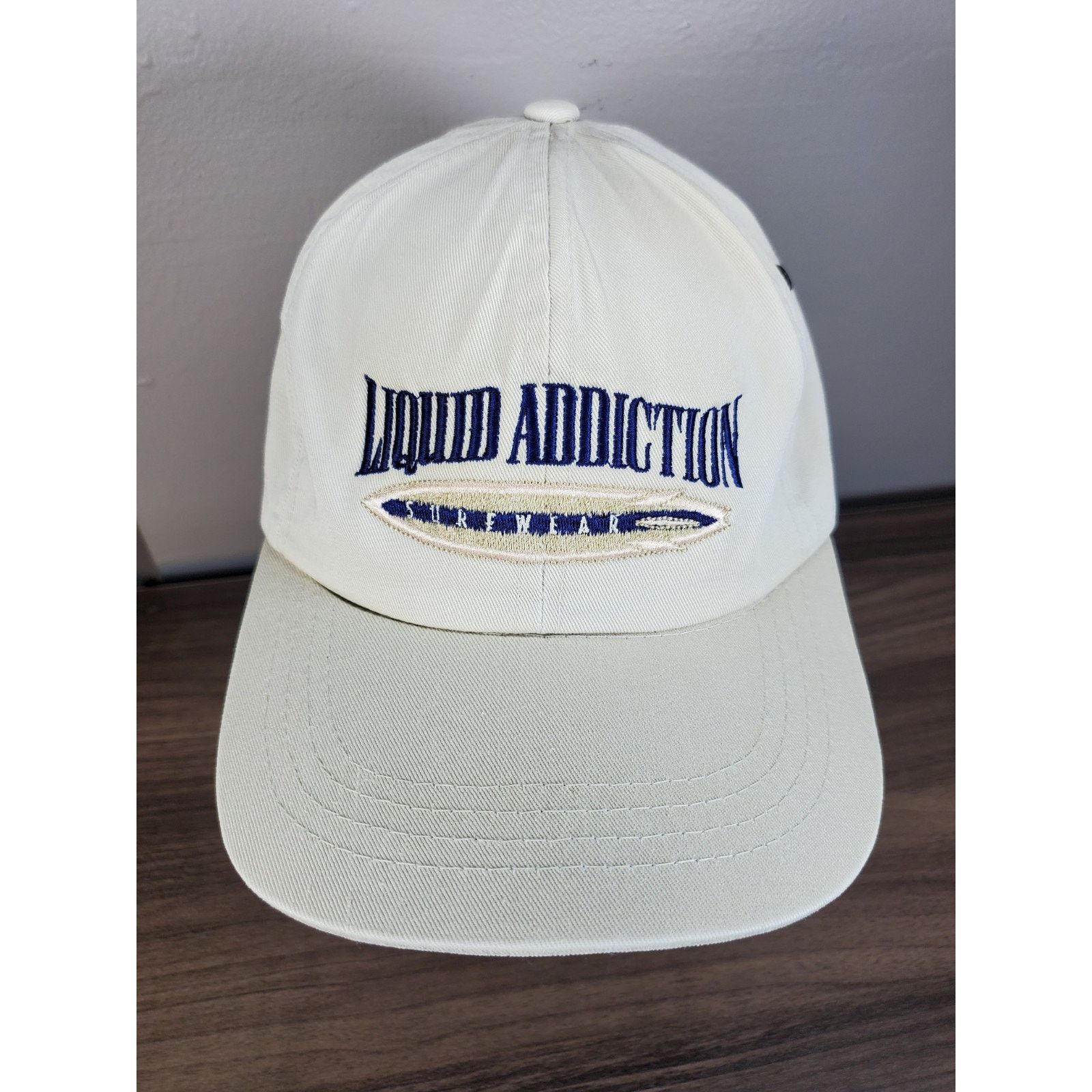 Vintage RARE Liquid Addiction Surf Wear Hat Cap Ft. Lauderdale FL Size ONE SIZE - 4 Thumbnail