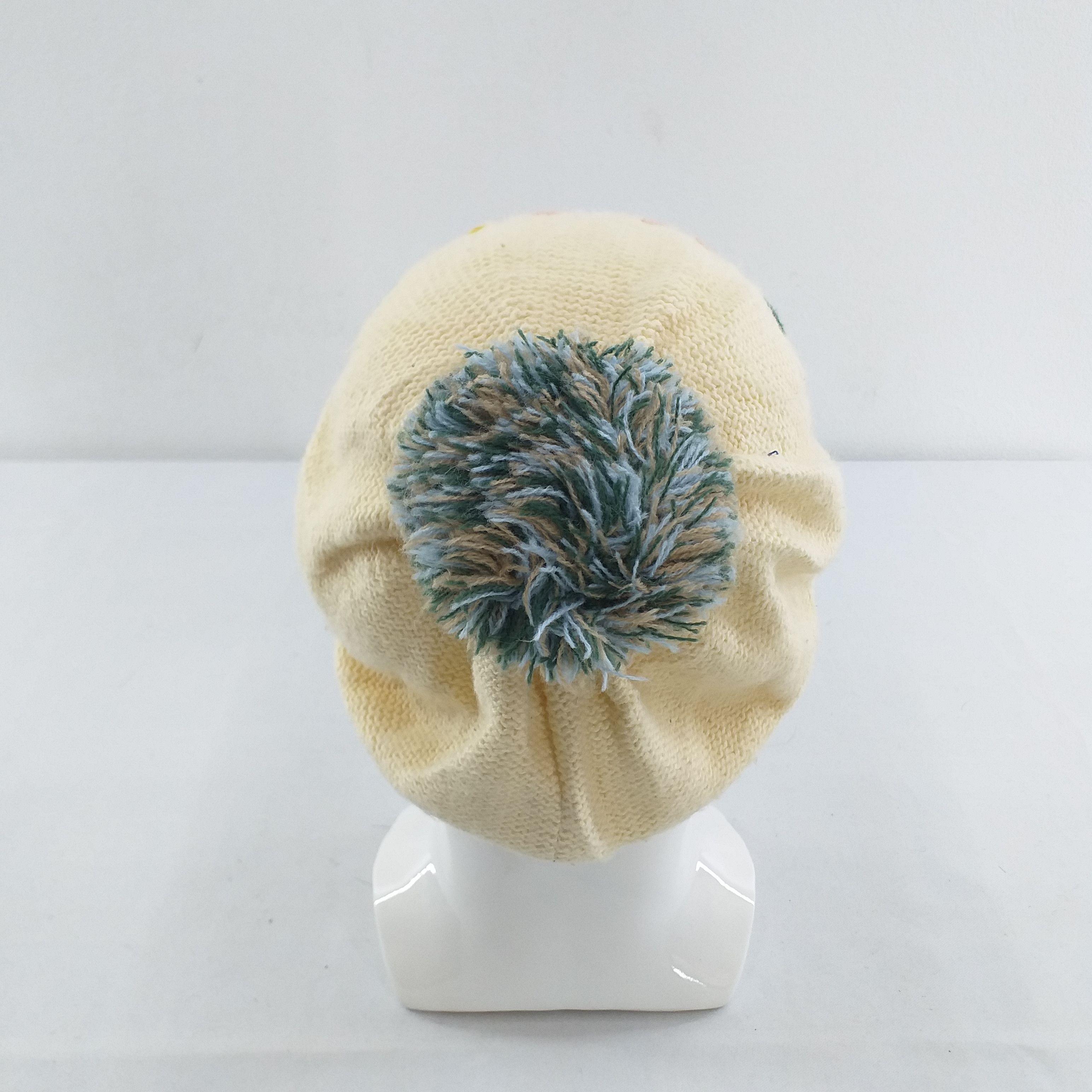 Japanese Brand Colorful Smile Spell out Snow Cap Hat Beanie -BN018 Size ONE SIZE - 2 Thumbnail