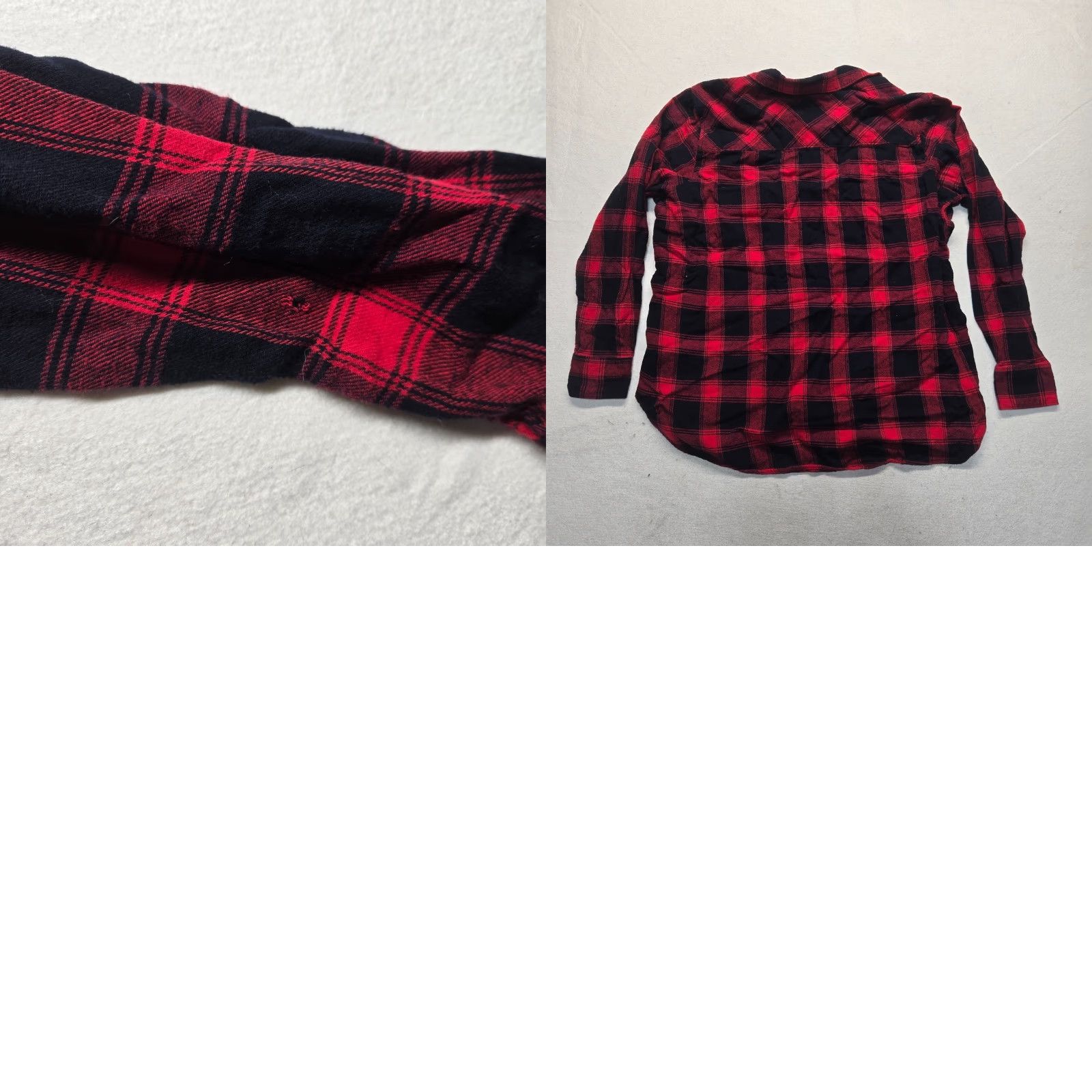 Vintage VINTAGE Woolrich Shirt Plaid Button-Up 2XL Women Red Black Buffalo Check Casual Everyday 90s Womens Size XXL / US 16-18 / IT 52-54 - 8 Thumbnail