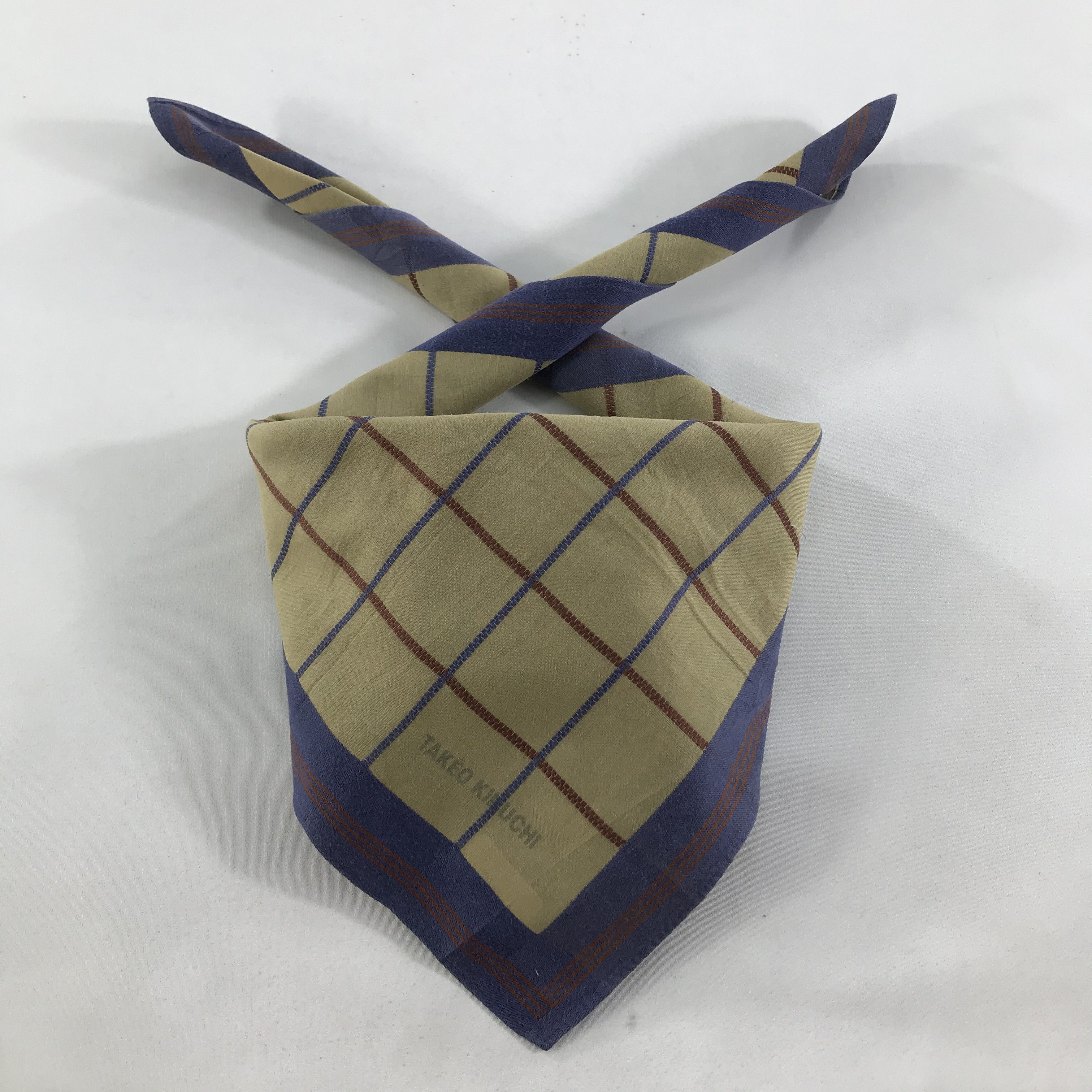 Takeo Kikuchi × Vintage Takeo Kikuchi Bandana / Handkerchief / Neckerchief - S1605 Size ONE SIZE - 3 Thumbnail