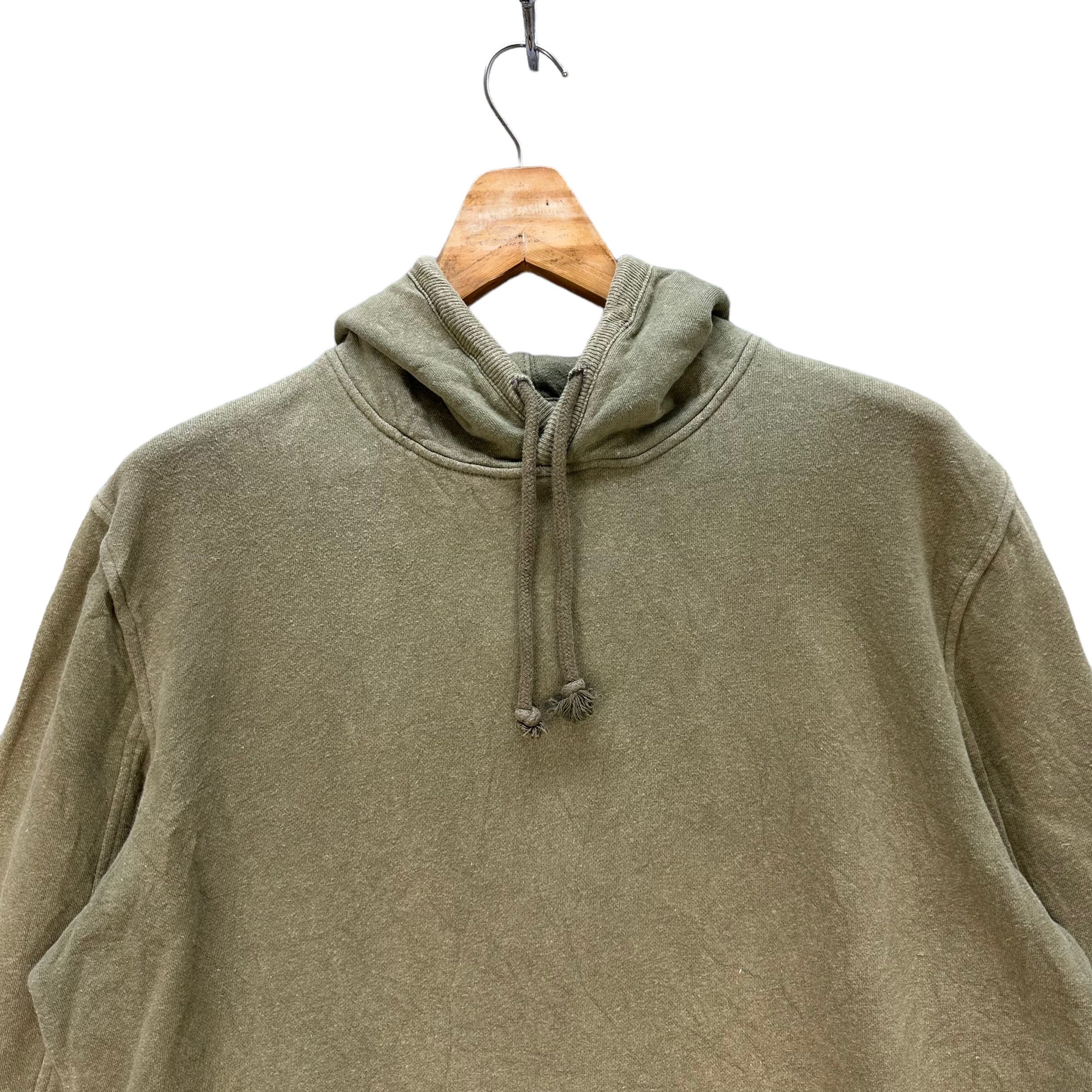Levi's Levi's Plain Green Pullover Hoodies Sweatshirts #A1-0015 Size US L / EU 52-54 / 3 - 2 Thumbnail