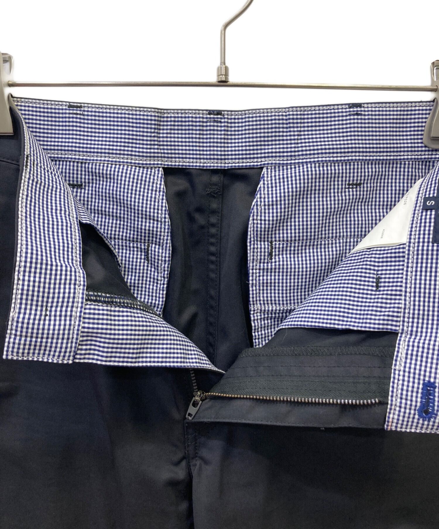 Comme des Garcons Homme Blue Contrast Stitch Pants Size US 34 / EU 50 - 4 Thumbnail