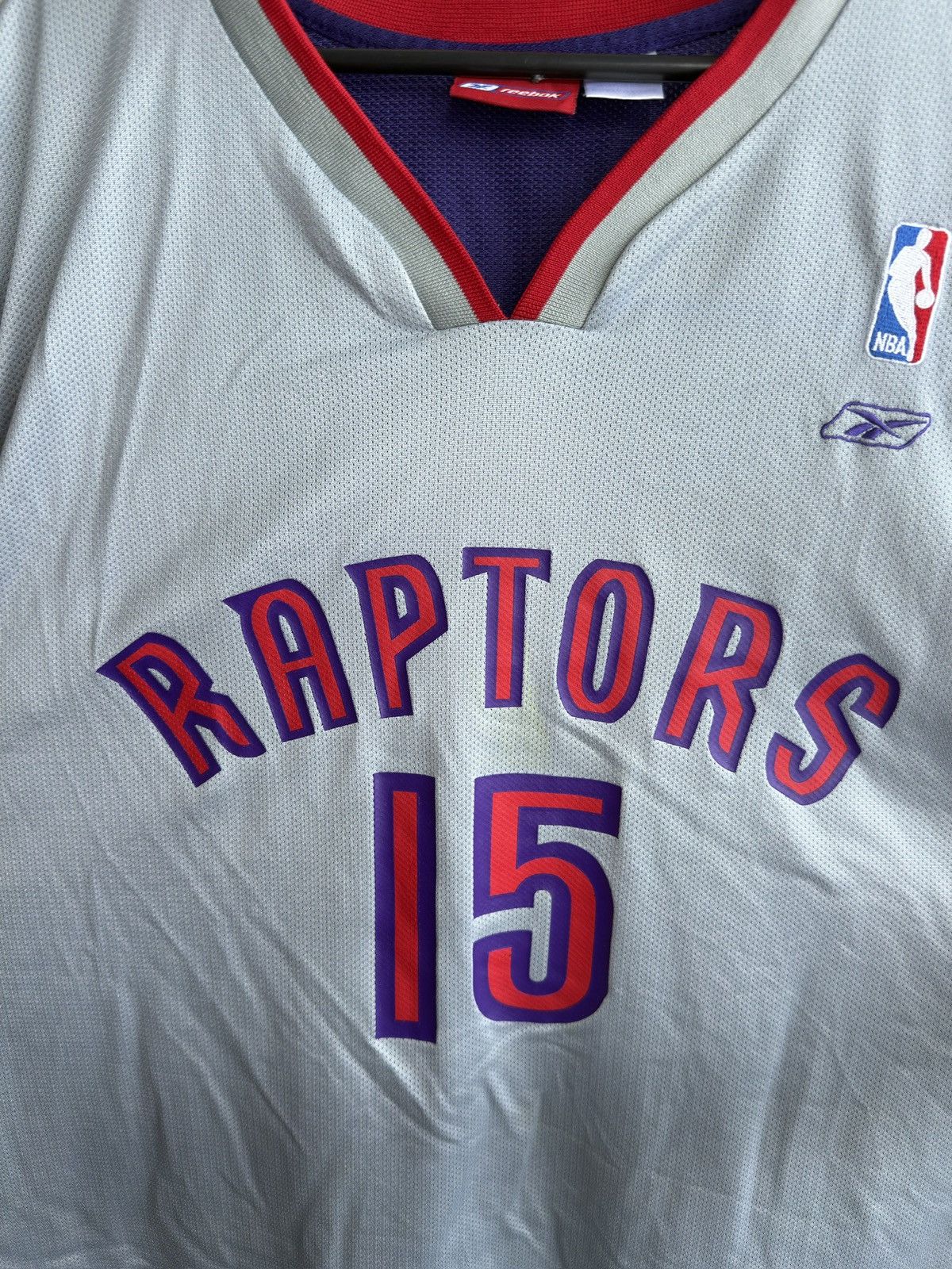 Reebok Vintage Toronto Raptors Vince Carter Reebok Jersey Size US XL / EU 56 / 4 - 3 Thumbnail