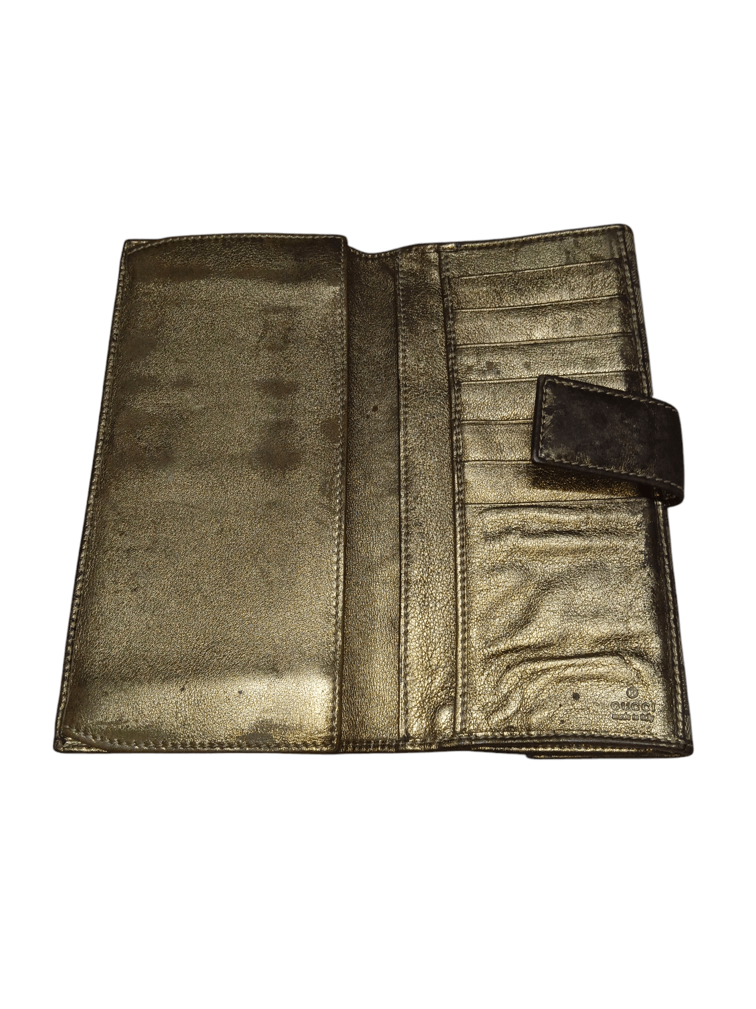 Gucci × Vintage vintage long wallet gucci monogram Size ONE SIZE - 3 Thumbnail