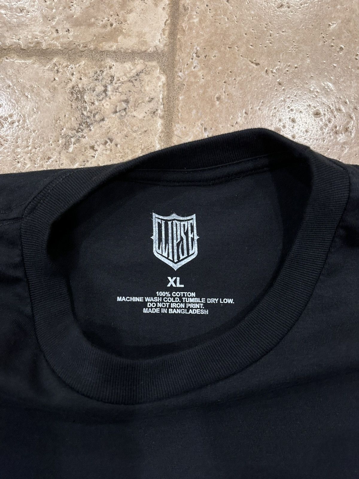 Rap Tees Clipse Prayer Hands “Let God Sort Em Out” Logo Tour Black T Size US XL / EU 56 / 4 - 7 Thumbnail