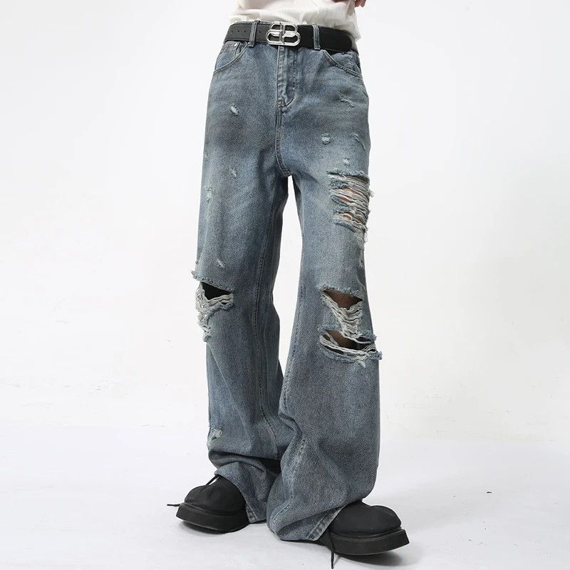 Washing Straight Leg Zipper